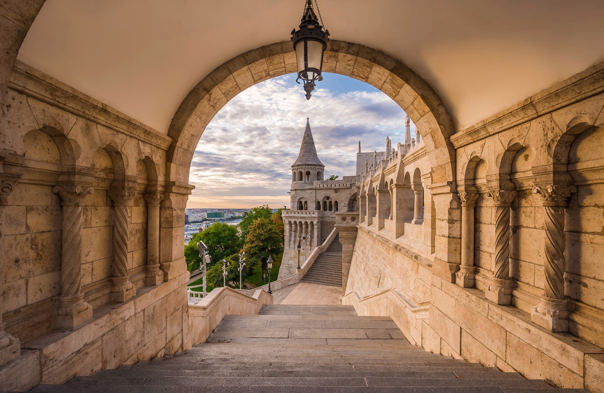 Fototapete »Fischerbastei Budapest Ungarn«