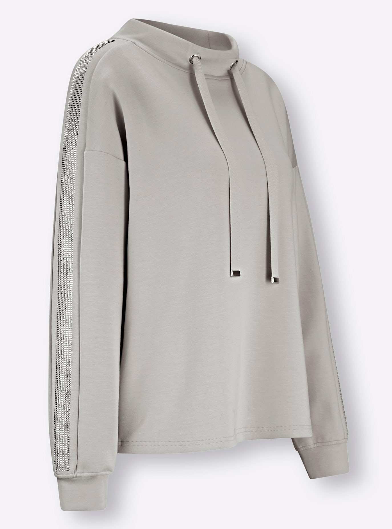 HEINE Women's Sweatshirt Light Gray Size 44 3