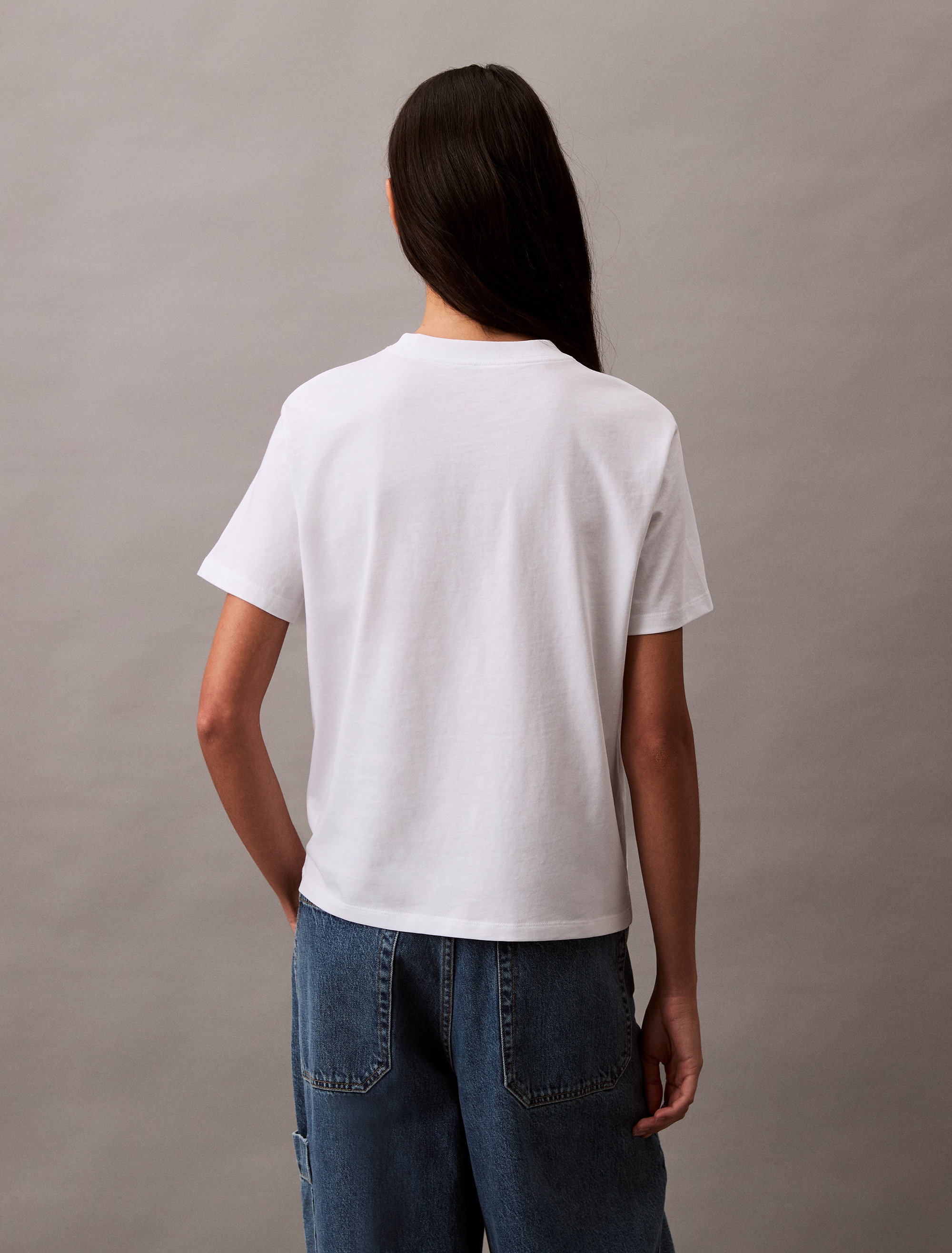 Calvin Klein Jeans T-Shirt "HERO SS CLASSIC MONOLOGO CNECK T", Logoschriftz günstig online kaufen