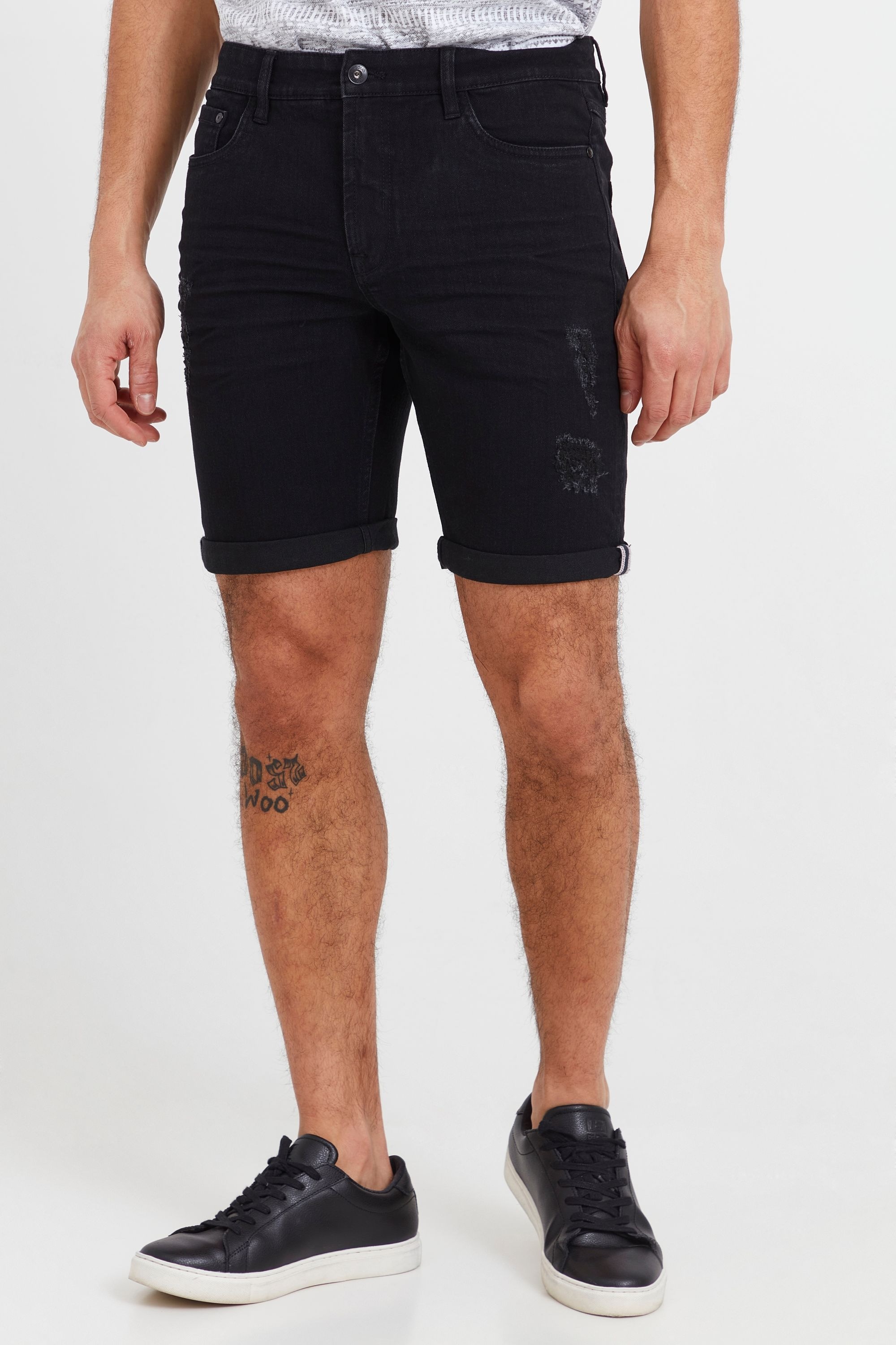 !solid SDNoyton Shorts Black Denim L 2