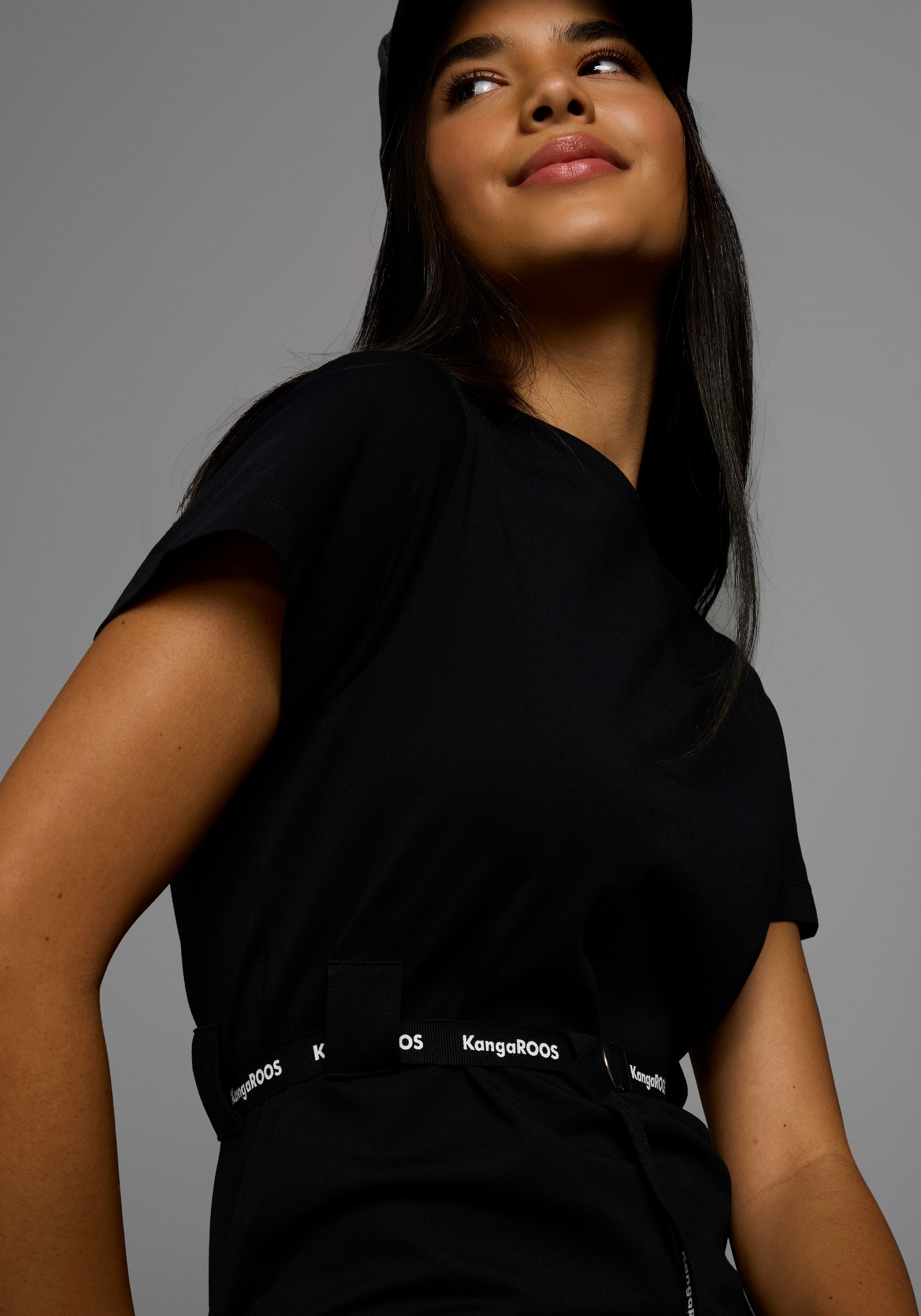 KangaROOS Midikleid, (2 tlg.), im sportlichen Look aus festem Jersey - NEUE KOLLEKTION