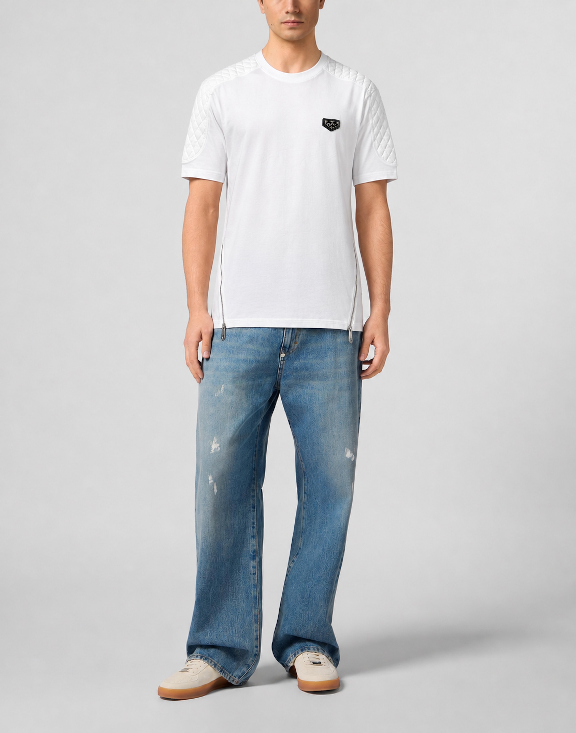 PHILIPP PLEIN T-Shirt »Kurzarm-Rundhals-T-Shirt«