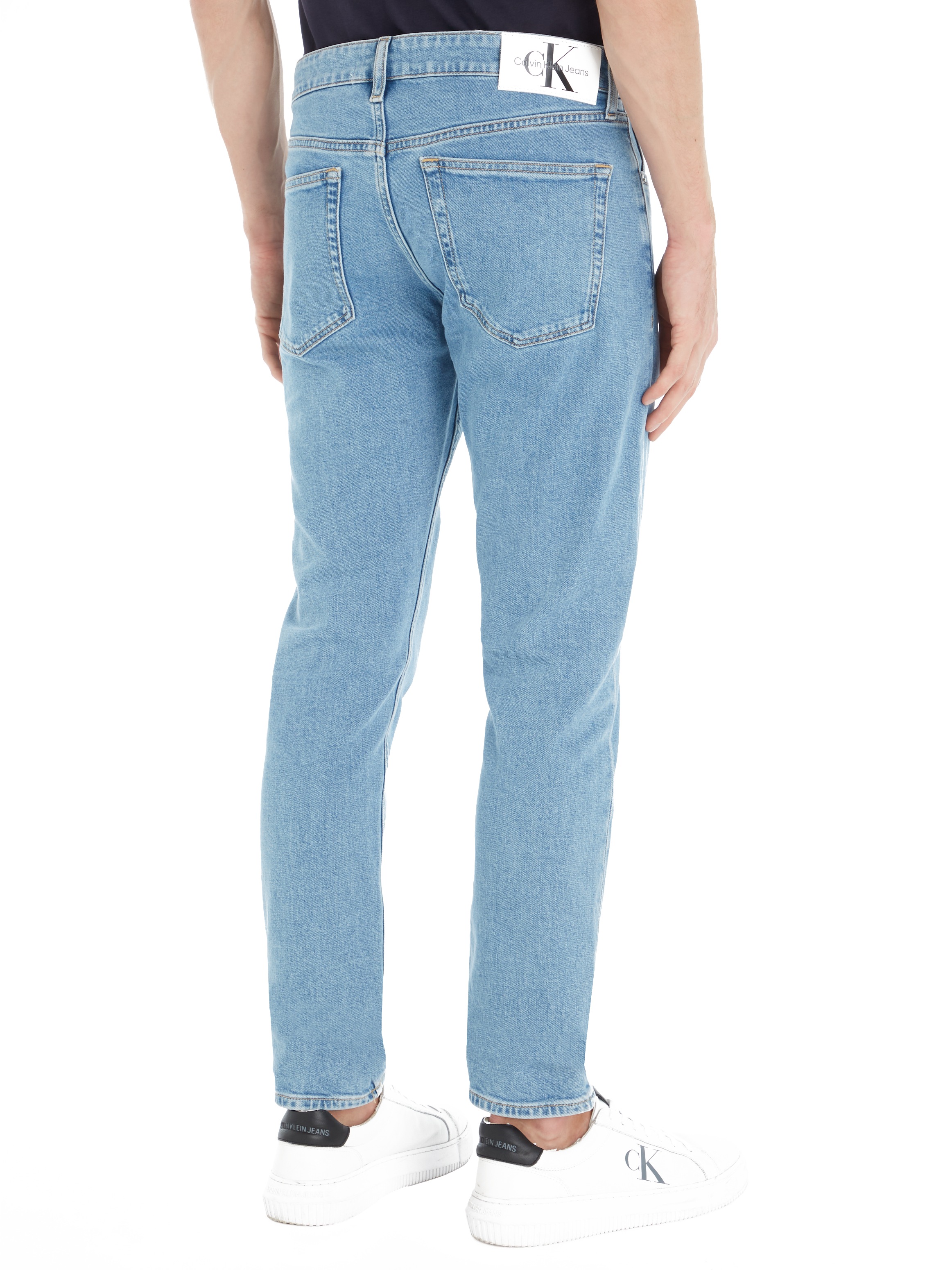 Calvin Klein Jeans Slim-fit-Jeans »SLIM TAPER«, mit Markenlabel