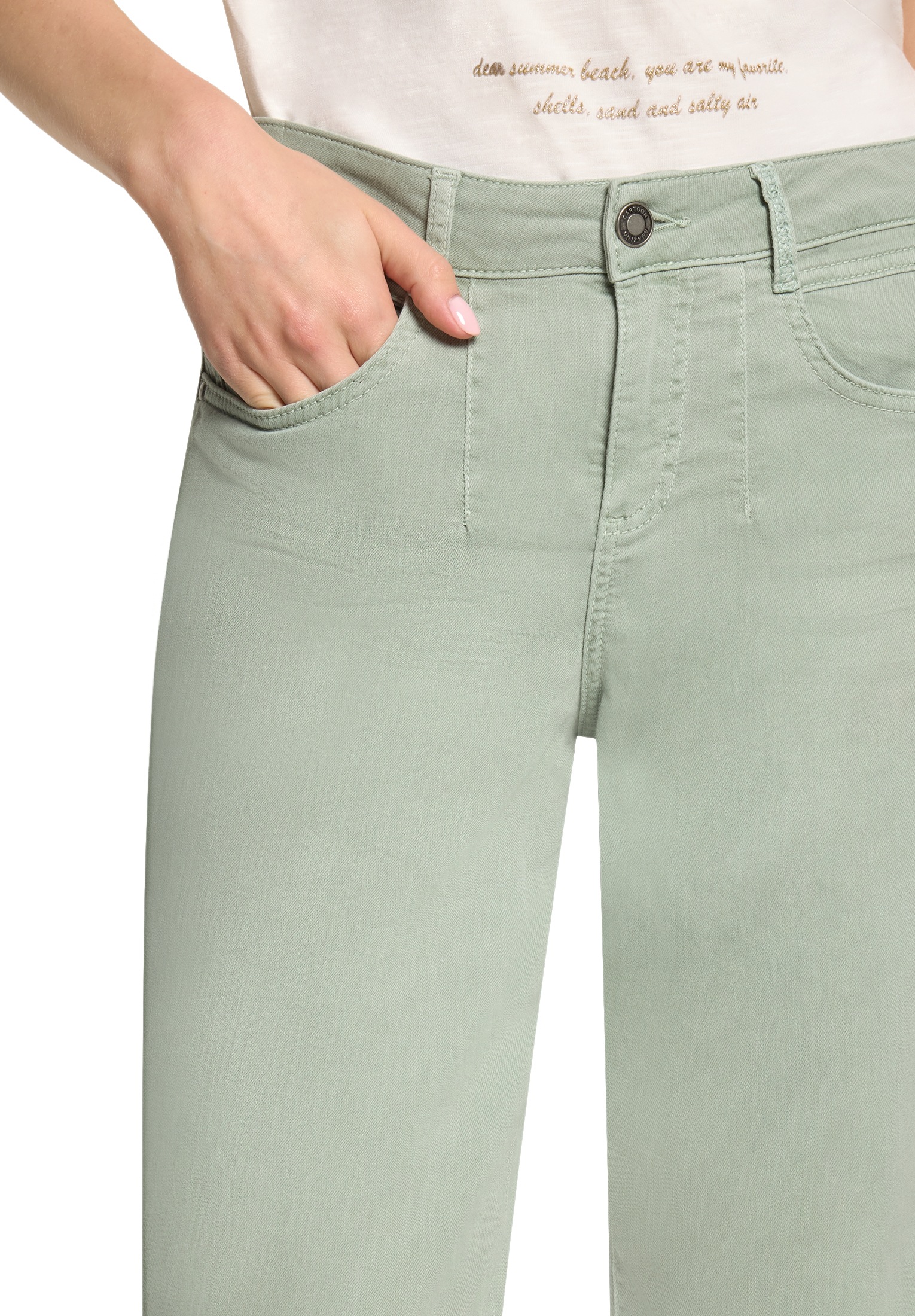 Cartoon Ankle-Jeans »Damen mit Waschung«