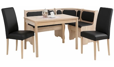 Essgruppe »Spree«, (Set, 5 tlg.), bestehend aus Eckbank, Tisch und 2 Stühlen