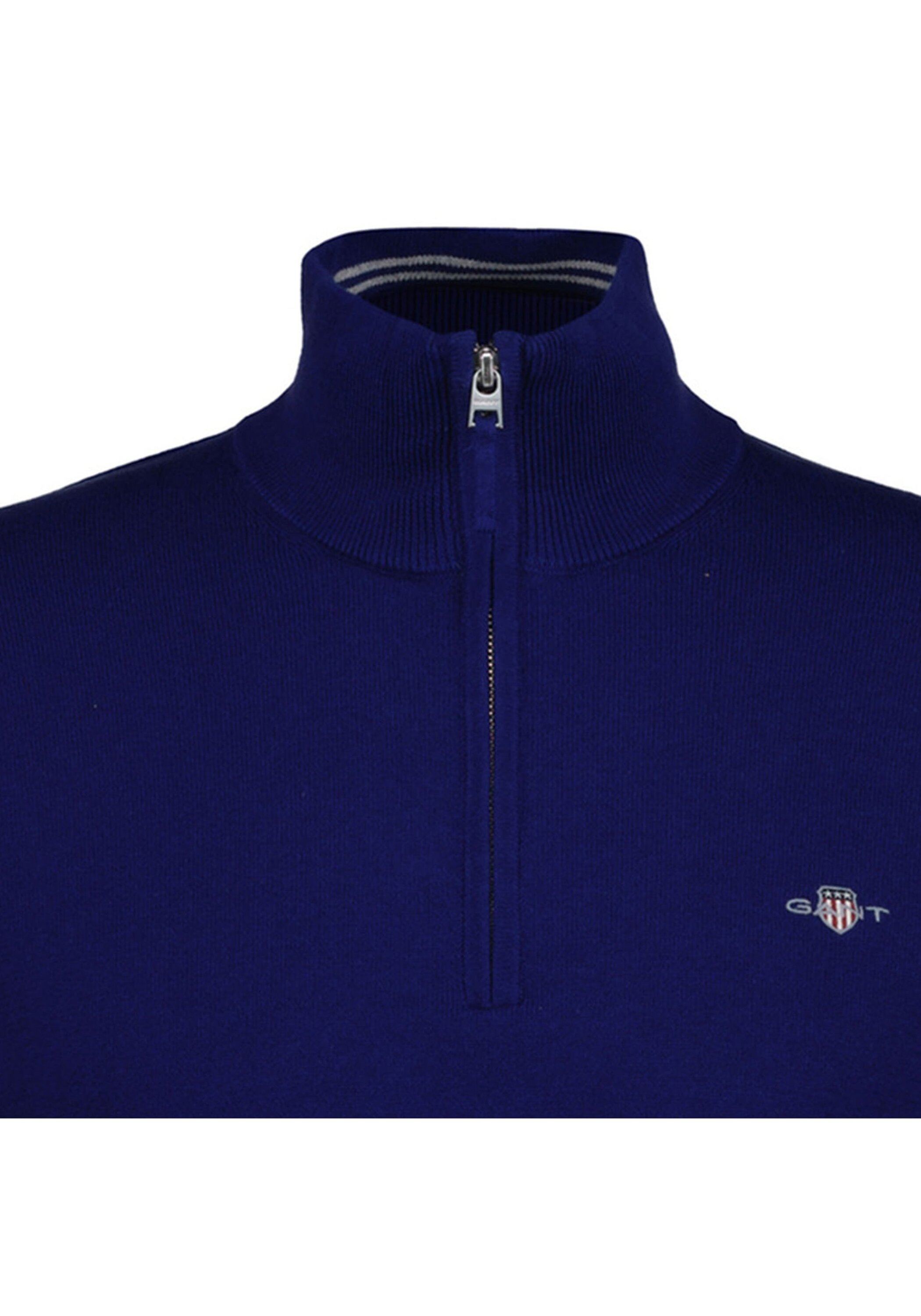 Gant Sweater "Strickpullover CLASSIC COTTON HALF ZIP" günstig online kaufen