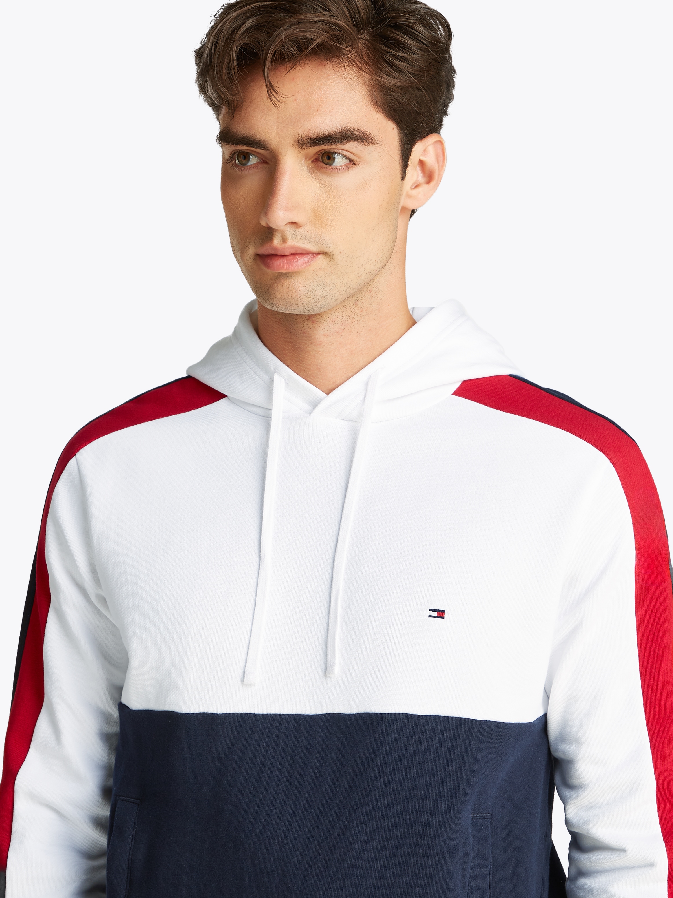 Tommy Hilfiger Hoodie »GLOBAL STRIPE BLOCK HOODIE«
