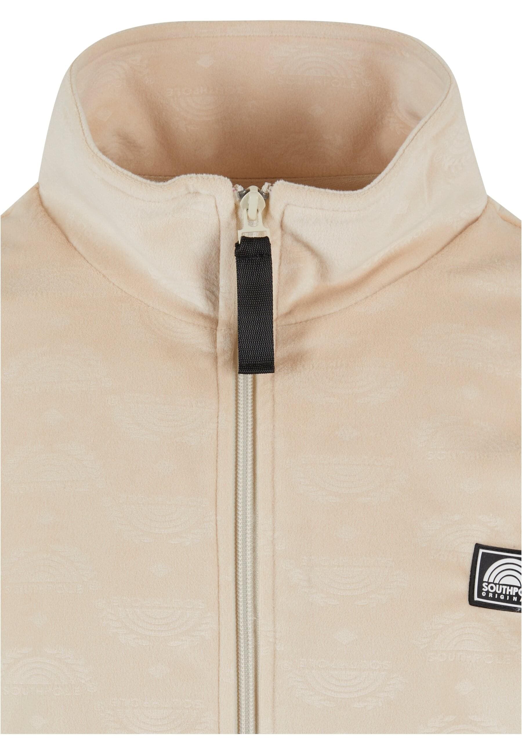 Southpole Allwetterjacke »Southpole Herren Southpole AOP Velour Jacket« 1 Stk. tlg. ohne Kapuze