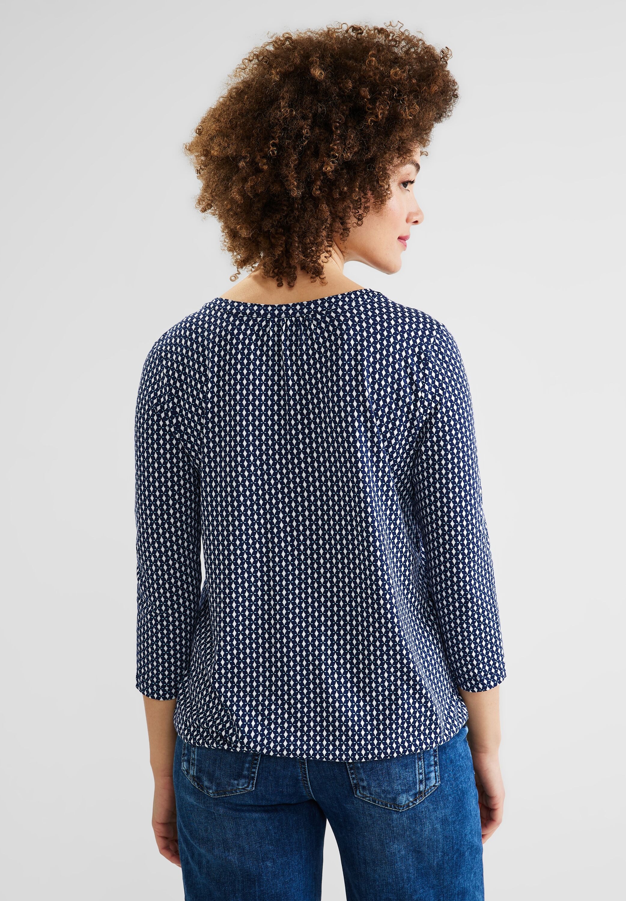 STREET ONE 3/4-Arm-Shirt, mit 3/4 Ärmeln