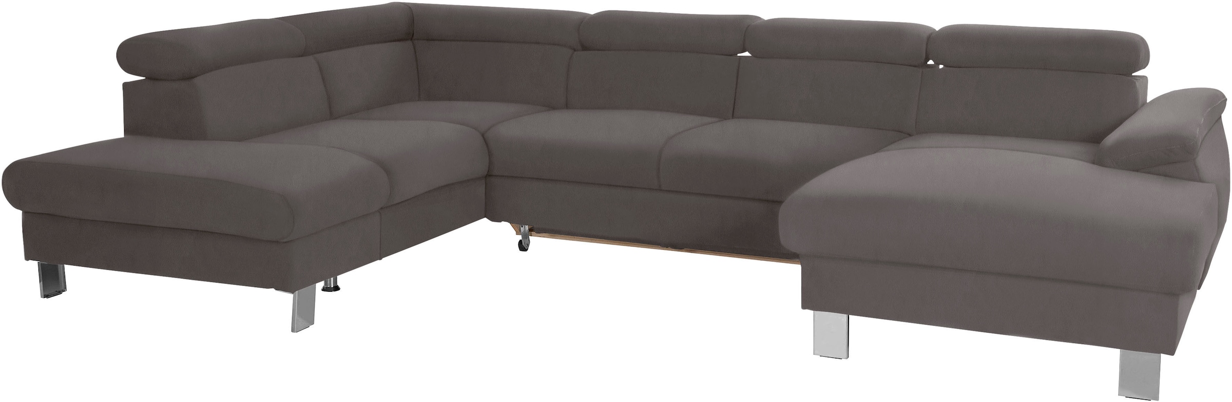 COTTA Wohnlandschaft "Komaris U-Form, B: 320 cm" mit Kopfteilverstellung, o günstig online kaufen