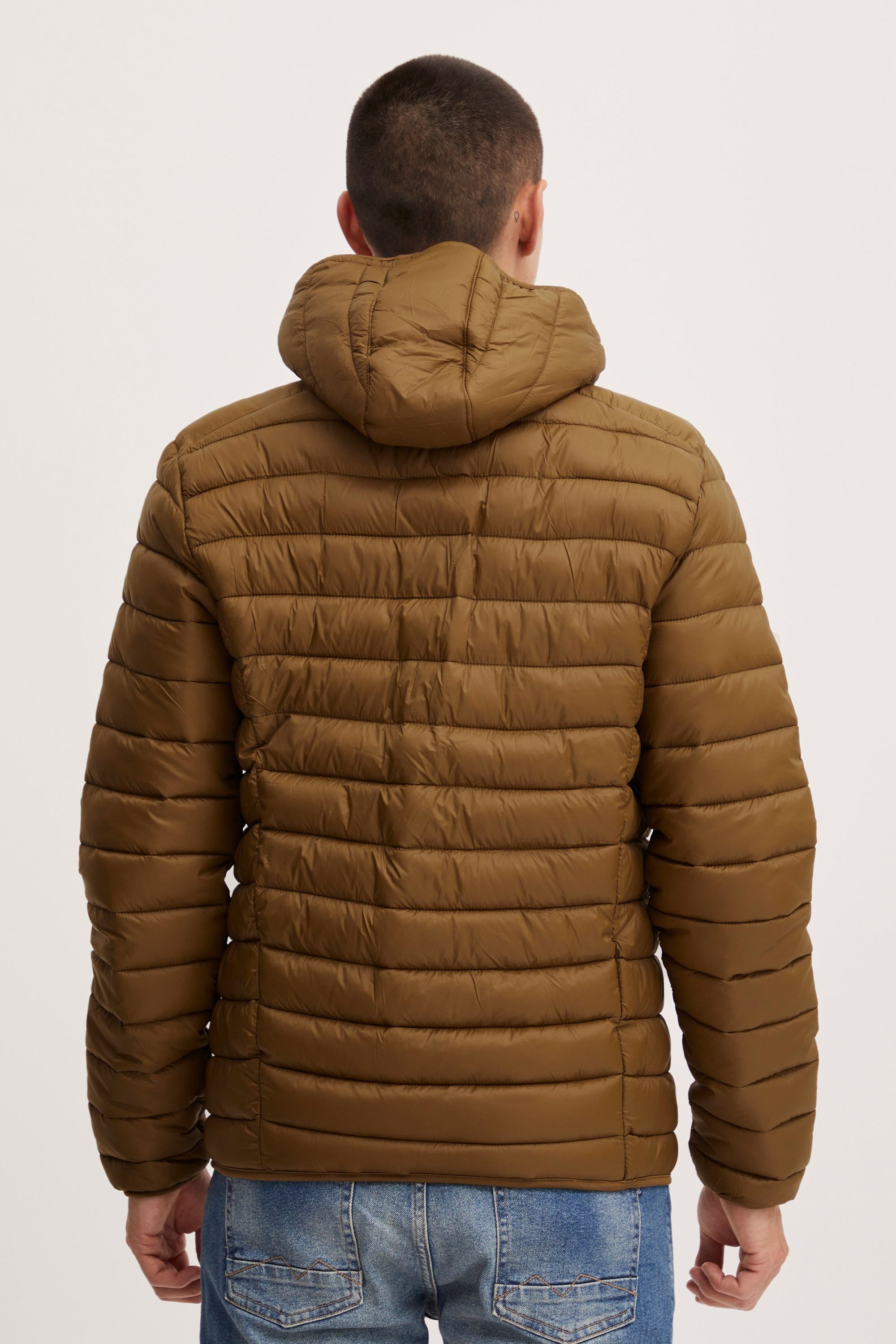 BLEND BHRomsey Quilted Jacket Brown Size M 3