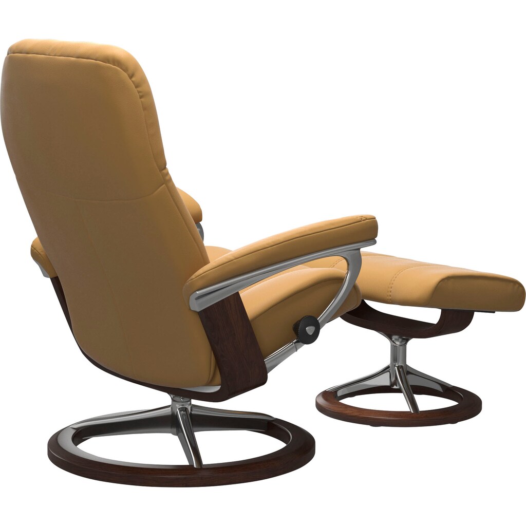 Stressless® Relaxsessel »Consul«, (Set, Relaxsessel mit Hocker)