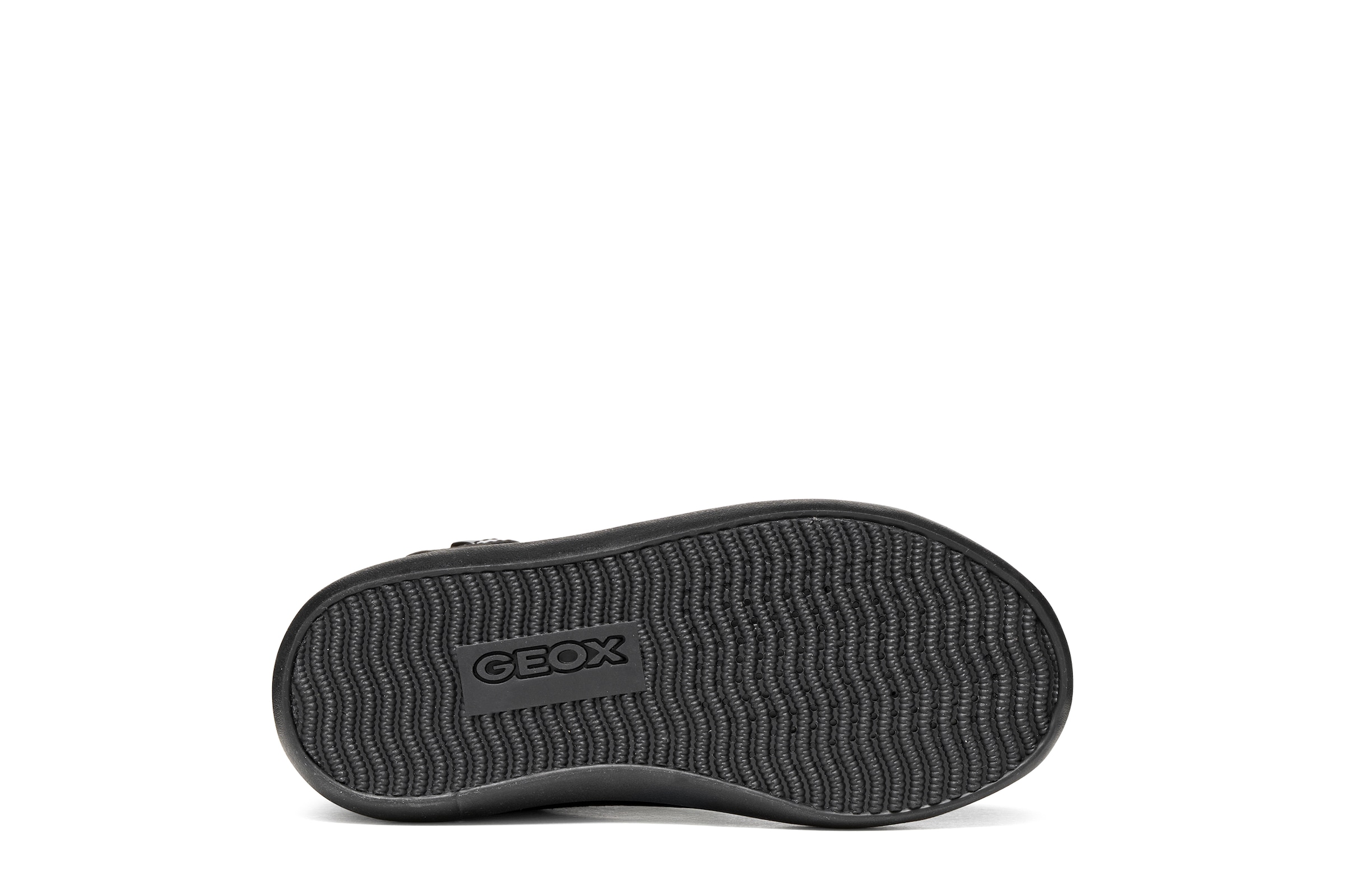 Geox Sneaker »J GISLI GIRL«  Schnürboots in Metallicoptik, Warmfutter, Größenschablone zum Download