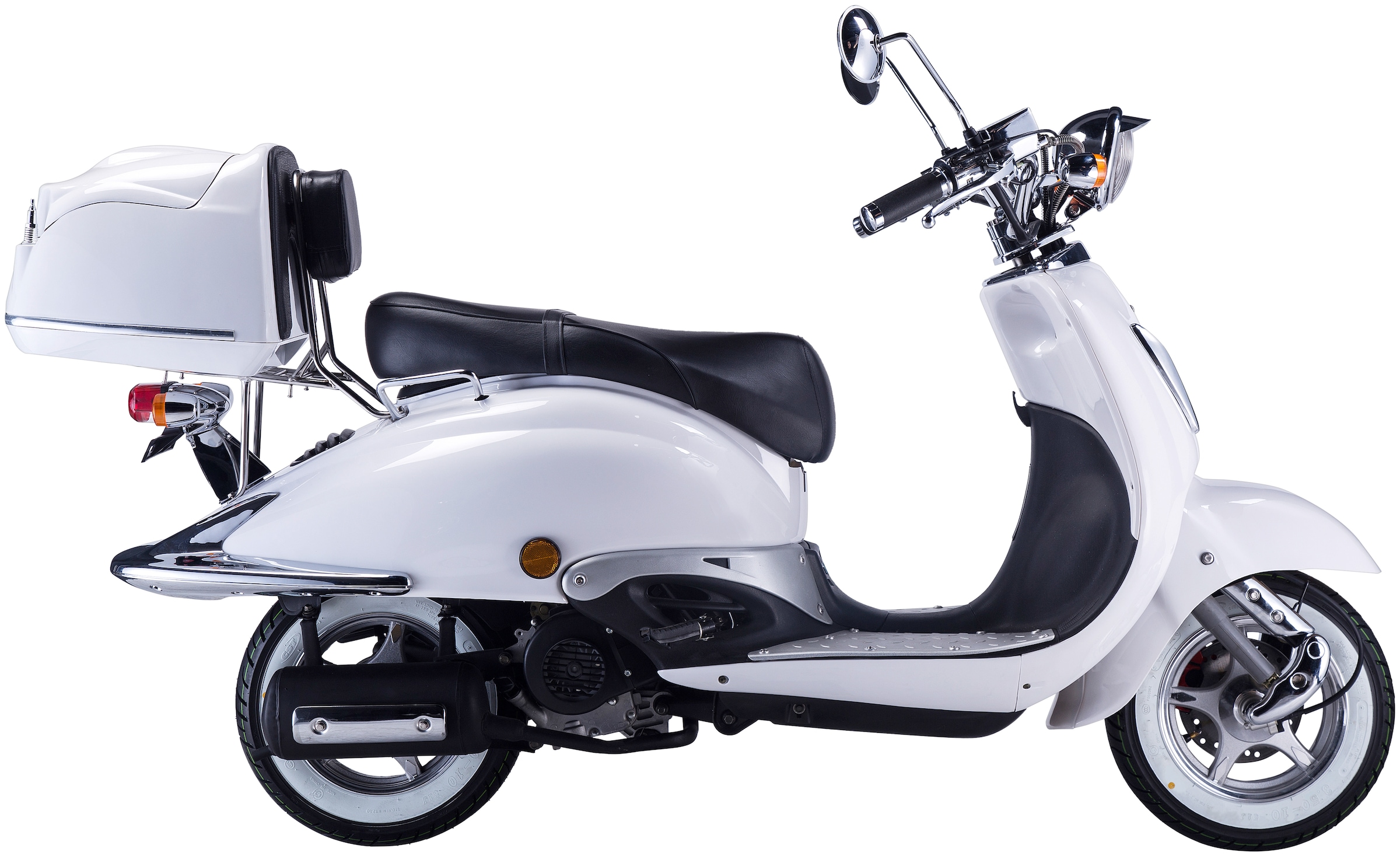Motorroller 45 km/h, cm³, (Set), 5, PS, Euro mit GT 50 | BAUR Topcase »Strada«, 3 UNION