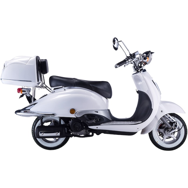 GT UNION Motorroller »Strada«, 50 cm³, 45 km/h, Euro 5, 3 PS, (Set), mit  Topcase | BAUR