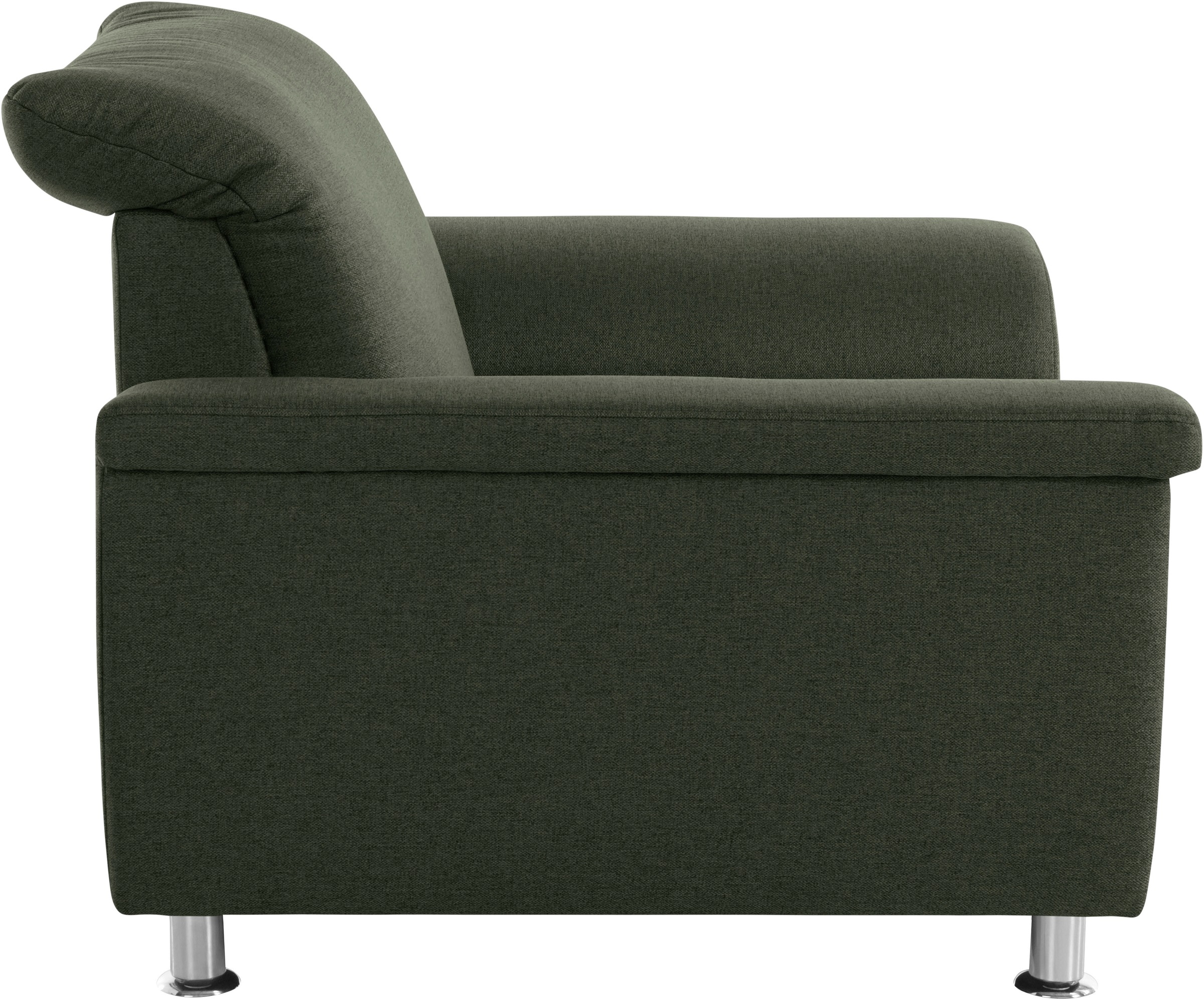 DOMO collection Sessel »Franzi«, wahlweise mit Kopfteilverstellung