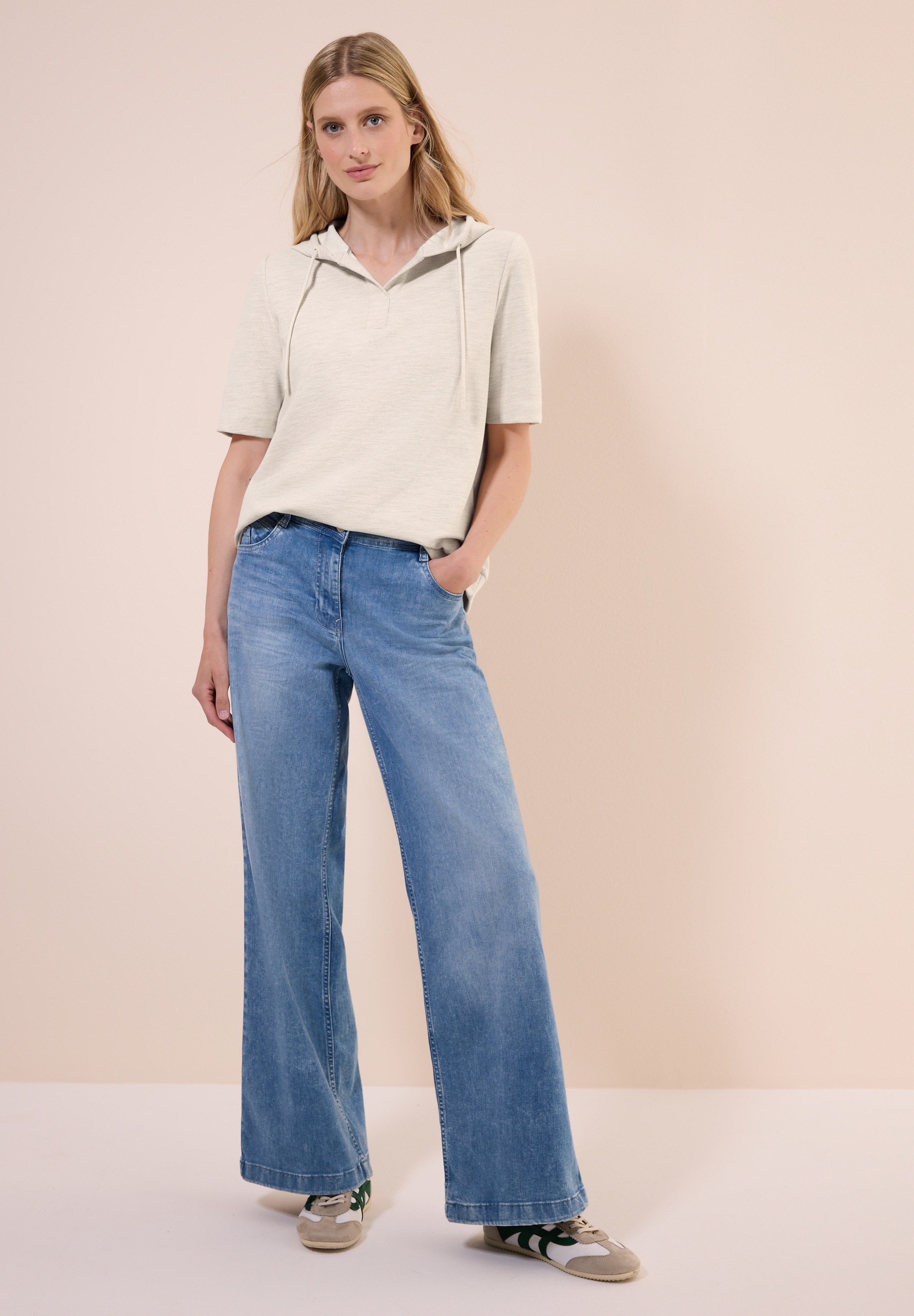 Thumbnail - Cecil Hoodie, mit Tunnelzugband am Kragen