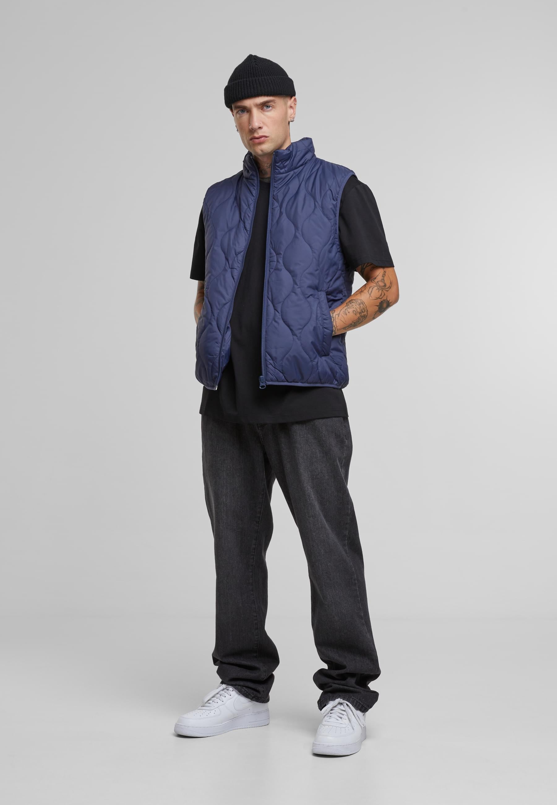 URBAN CLASSICS Steppweste »Urban Classics Mens Super Light Bubble Vest«, (1 tlg.)