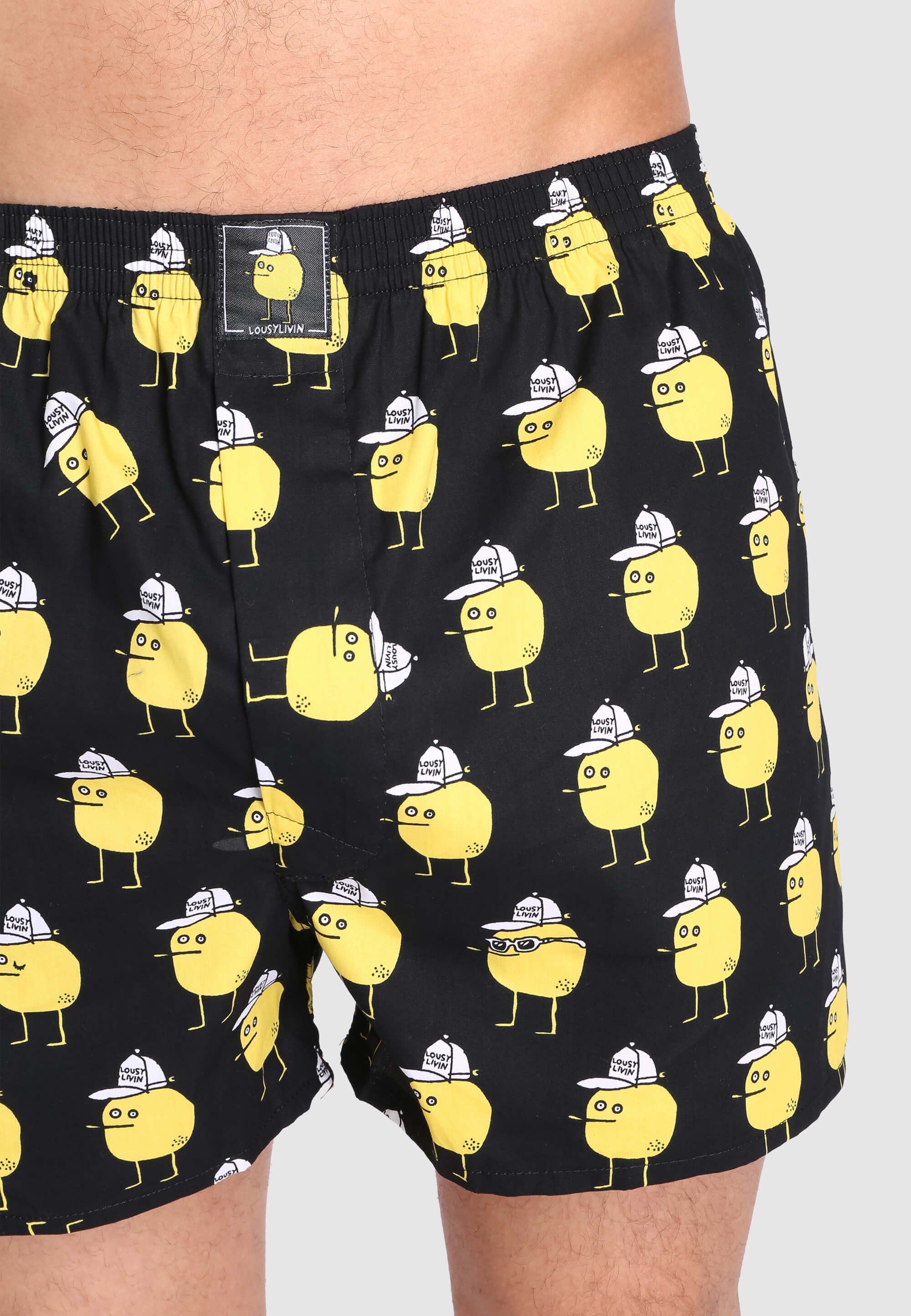 Lousy Livin Boxershorts »Toast Zitrone«, mit coolen Comic-Motiven