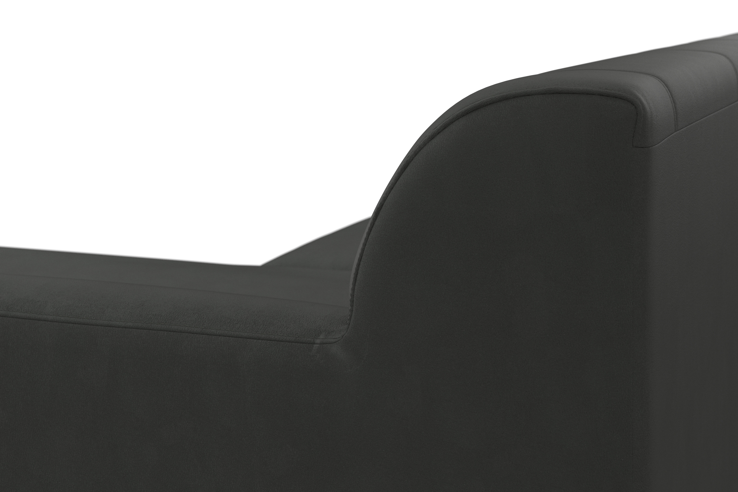 DOMO collection Ecksofa »Topper, elegant und zeitlos, kompaktes Stellmaß 245/155cm, L-Form«, mit Recamiere, wahlweise mit Schlaffunktion