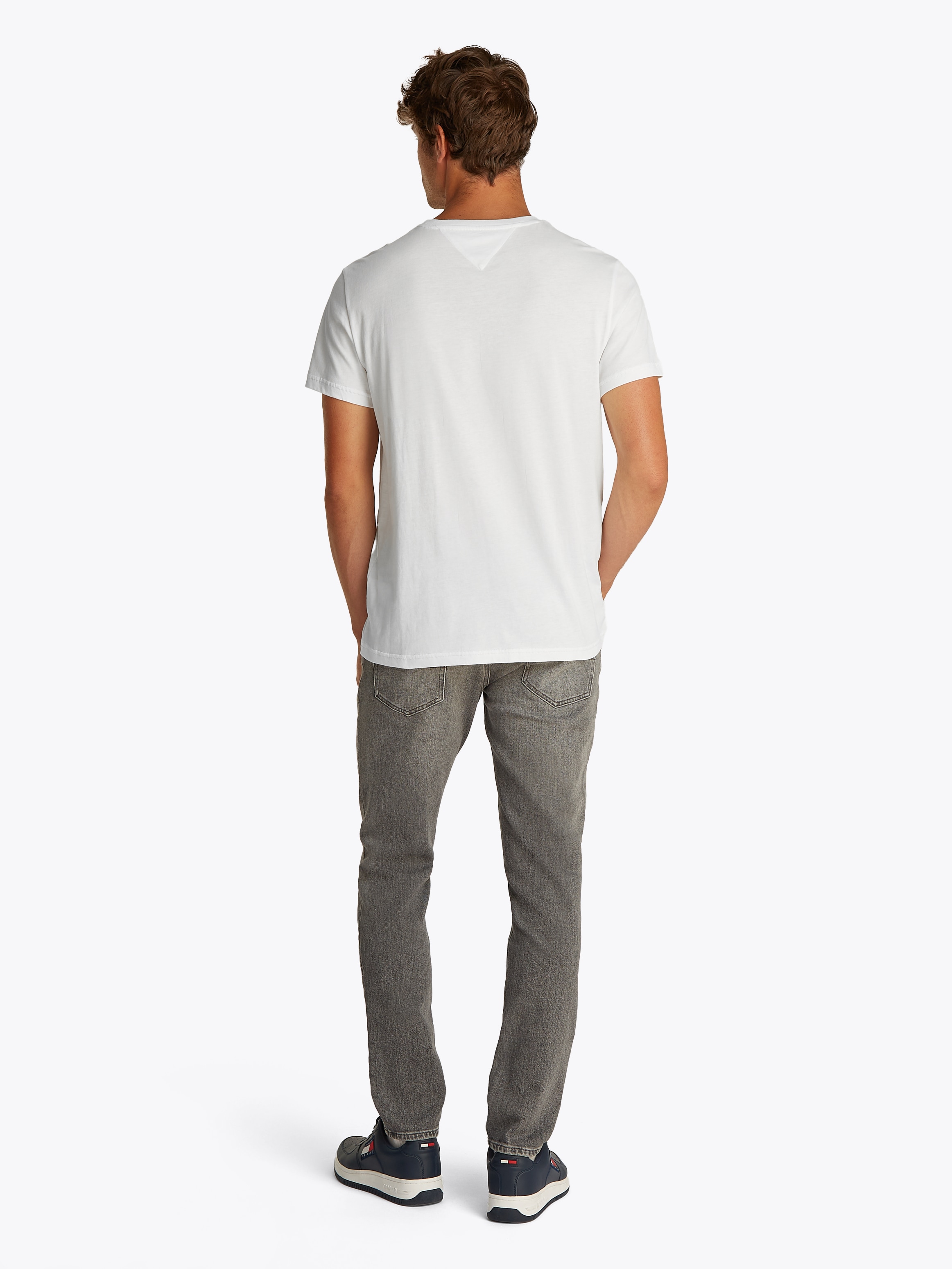 Tommy Jeans Kurzarmshirt »TJM SLIM 2PACK MIX TEE EXT«, (Packung, 2er-Pack), Mit Rundhalsausschnitt