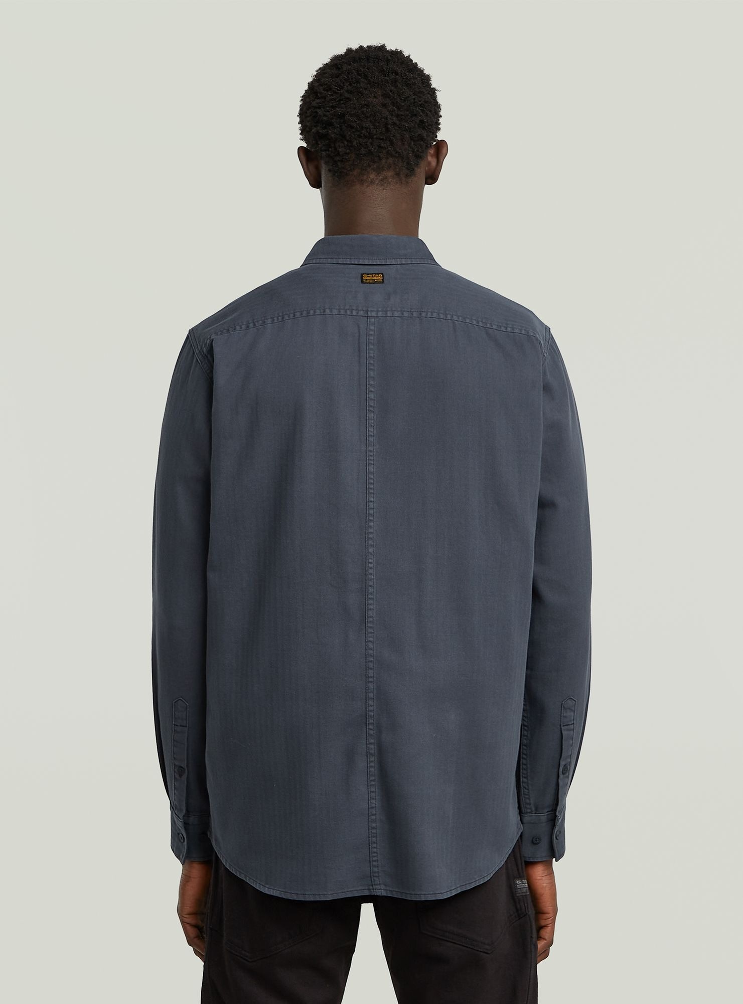 G-STAR Langarmshirt »Panelled Pocket Regular Shirt«