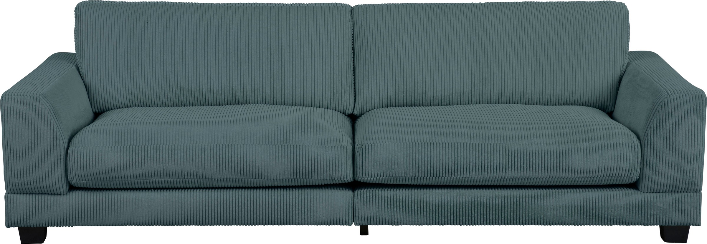 Home affaire 3,5-Sitzer »Parennes«, mit attraktivem Cord-Stoff, Breite 254 cm, Tiefe Sitzfläche 62 cm