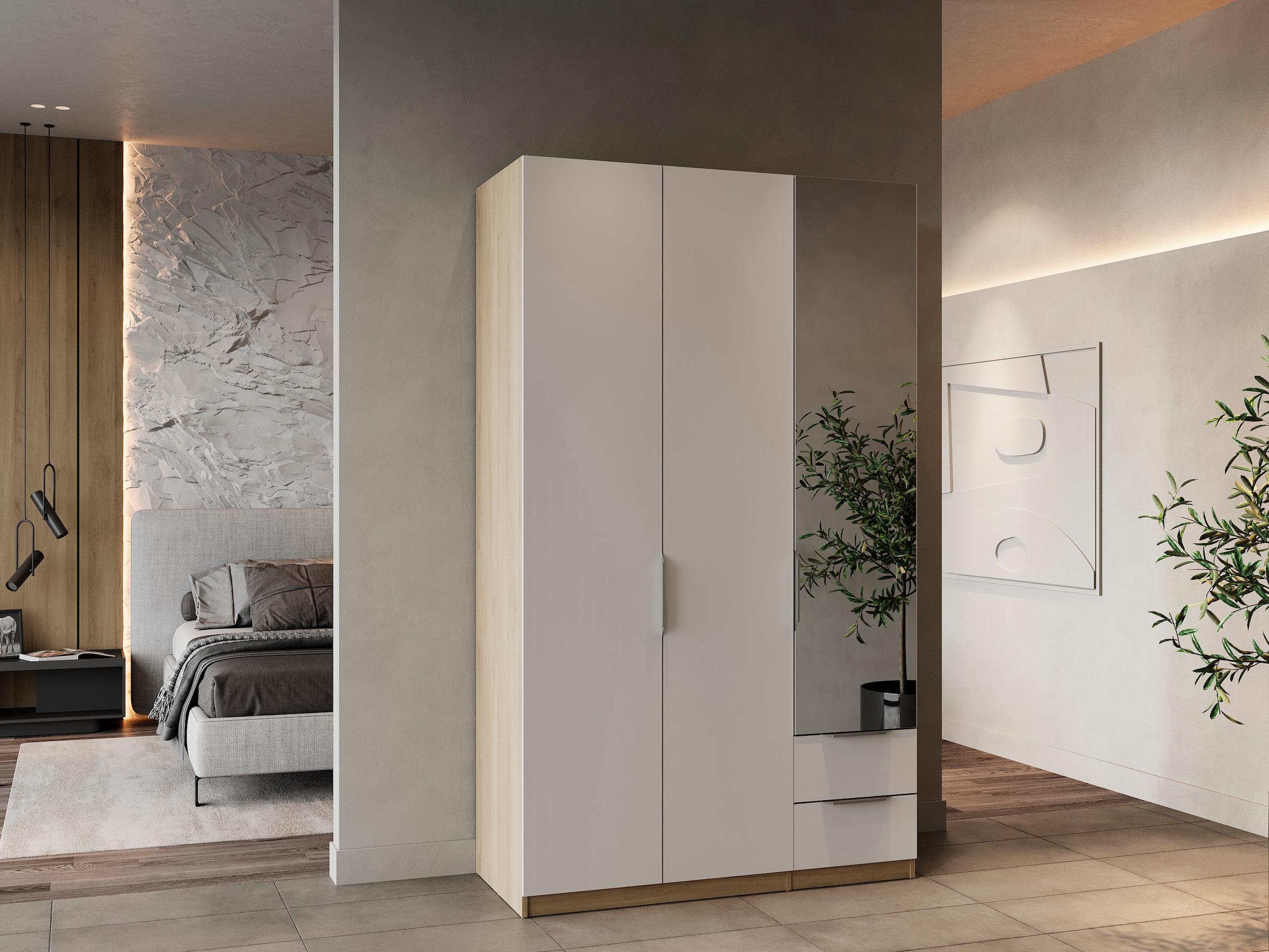 Demeyere GROUP Drehtürenschrank »Ghost«