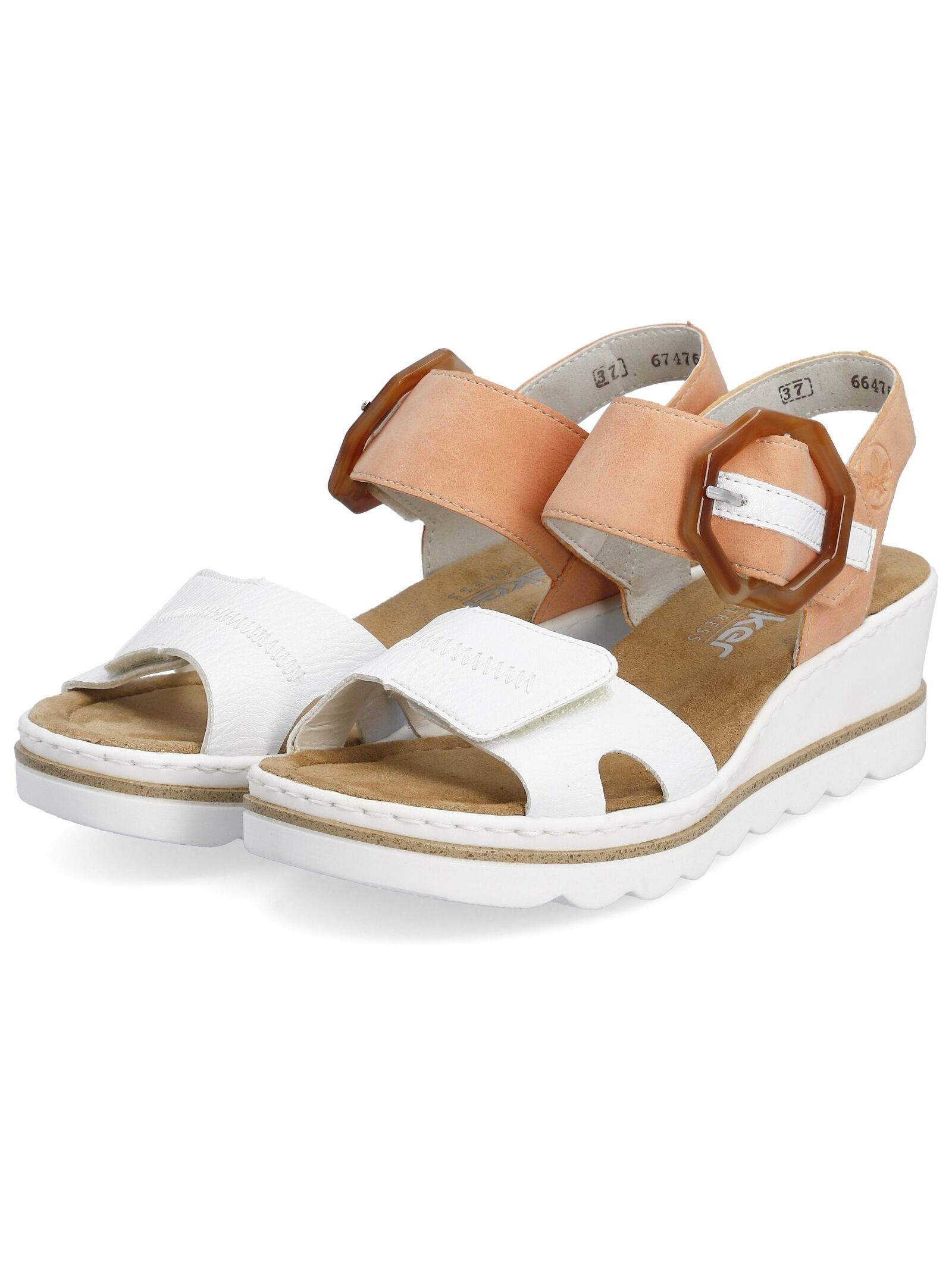Rieker Keilsandalette »Rieker Sandalen Lederimitat«