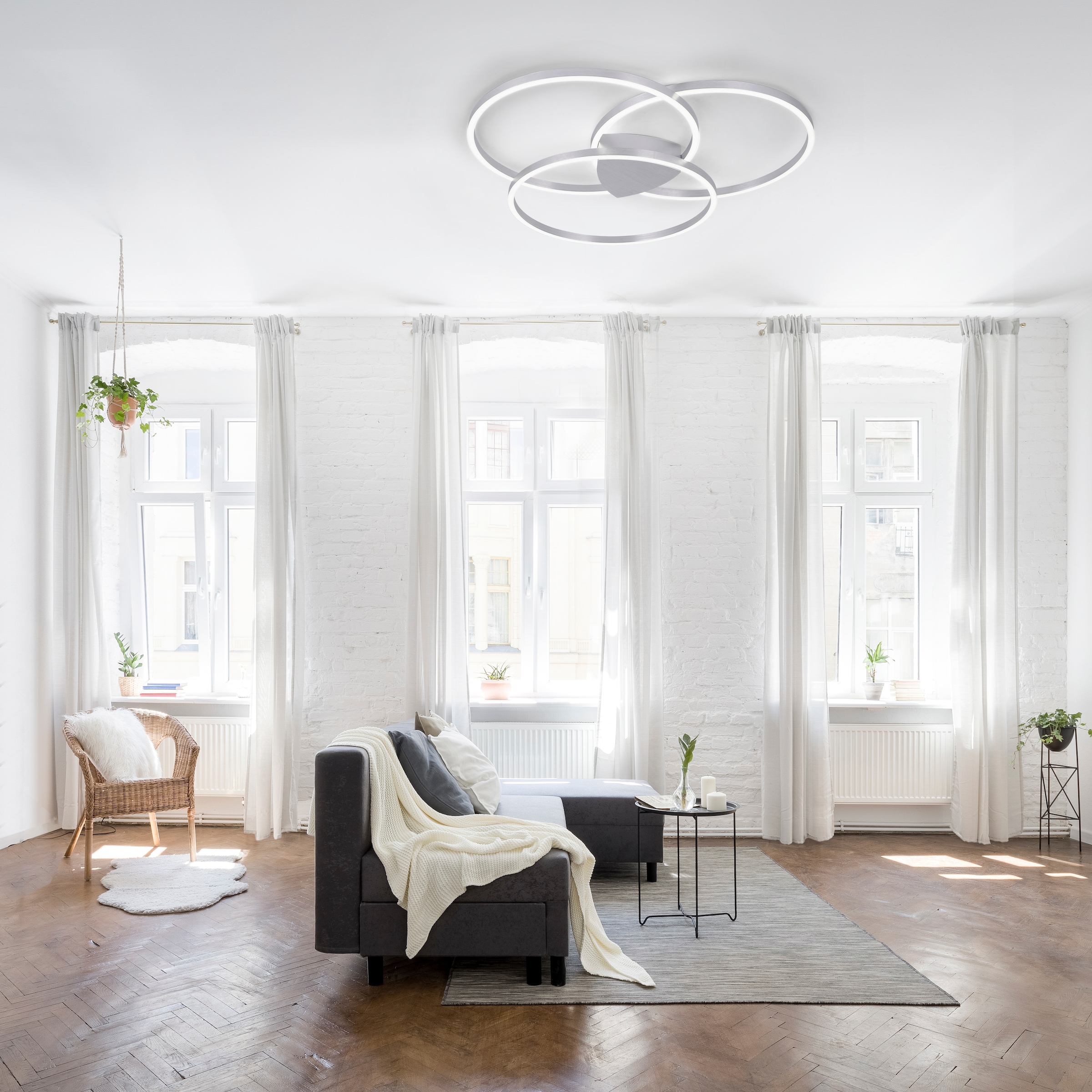 Neuhaus Q SMART HOME LIGHTS LED Deckenleuchte »Q-KATE« LED-Board 1 Stk. warmweiß - kaltweiß