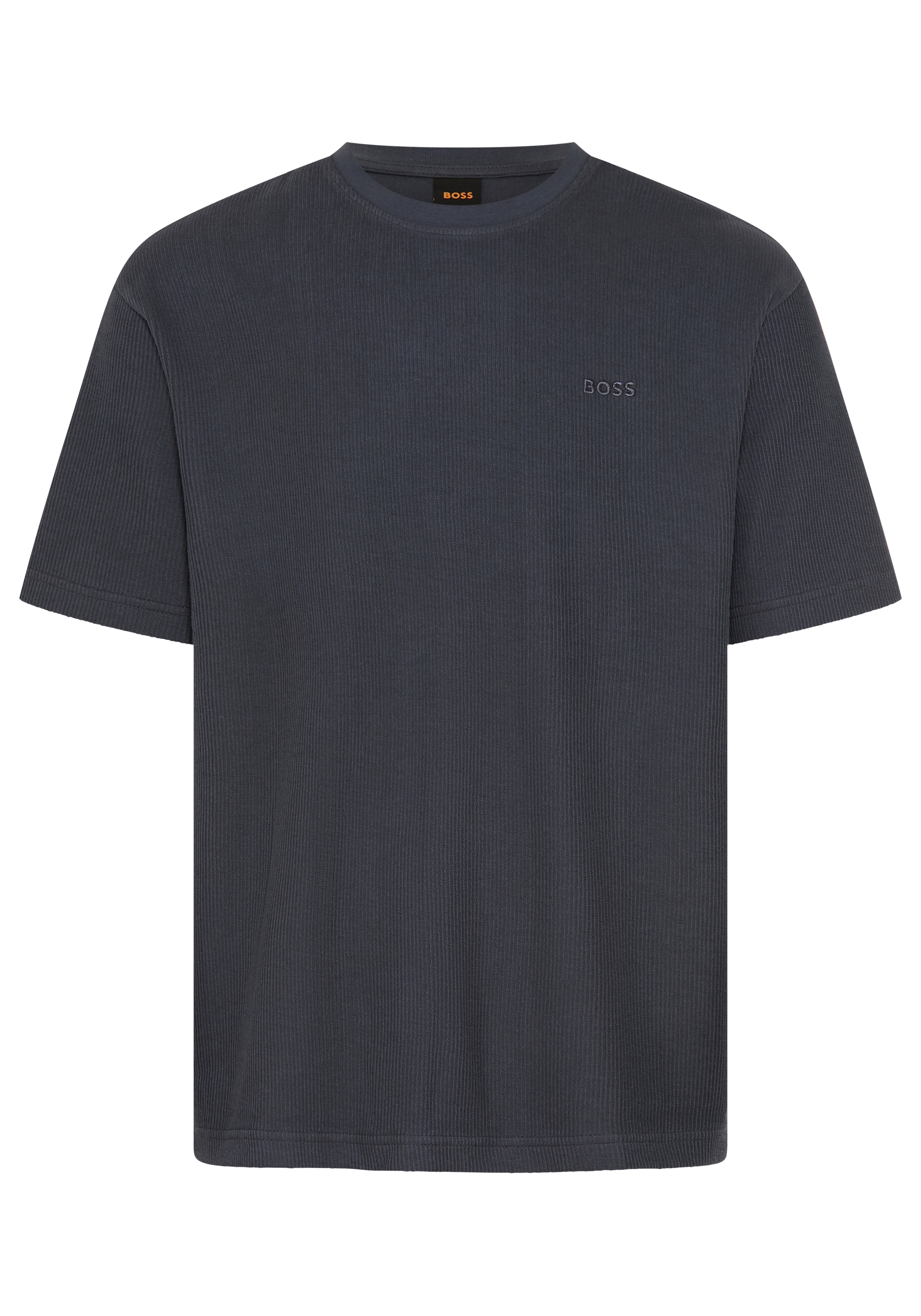 BOSS ORANGE T-Shirt Rundhalsausschnitt, Relaxed Fit, tonales Logo