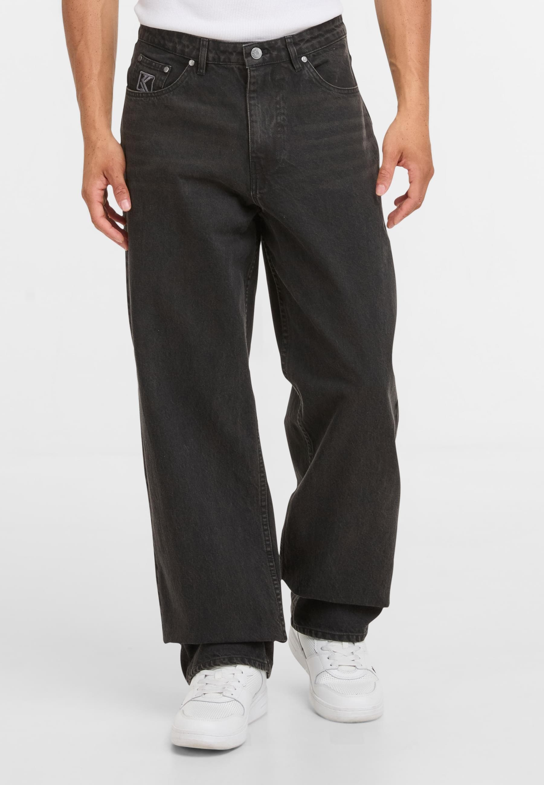 Karl Kani Bequeme Jeans »Karl Kani OG K Washed Straight Leg Jeans«