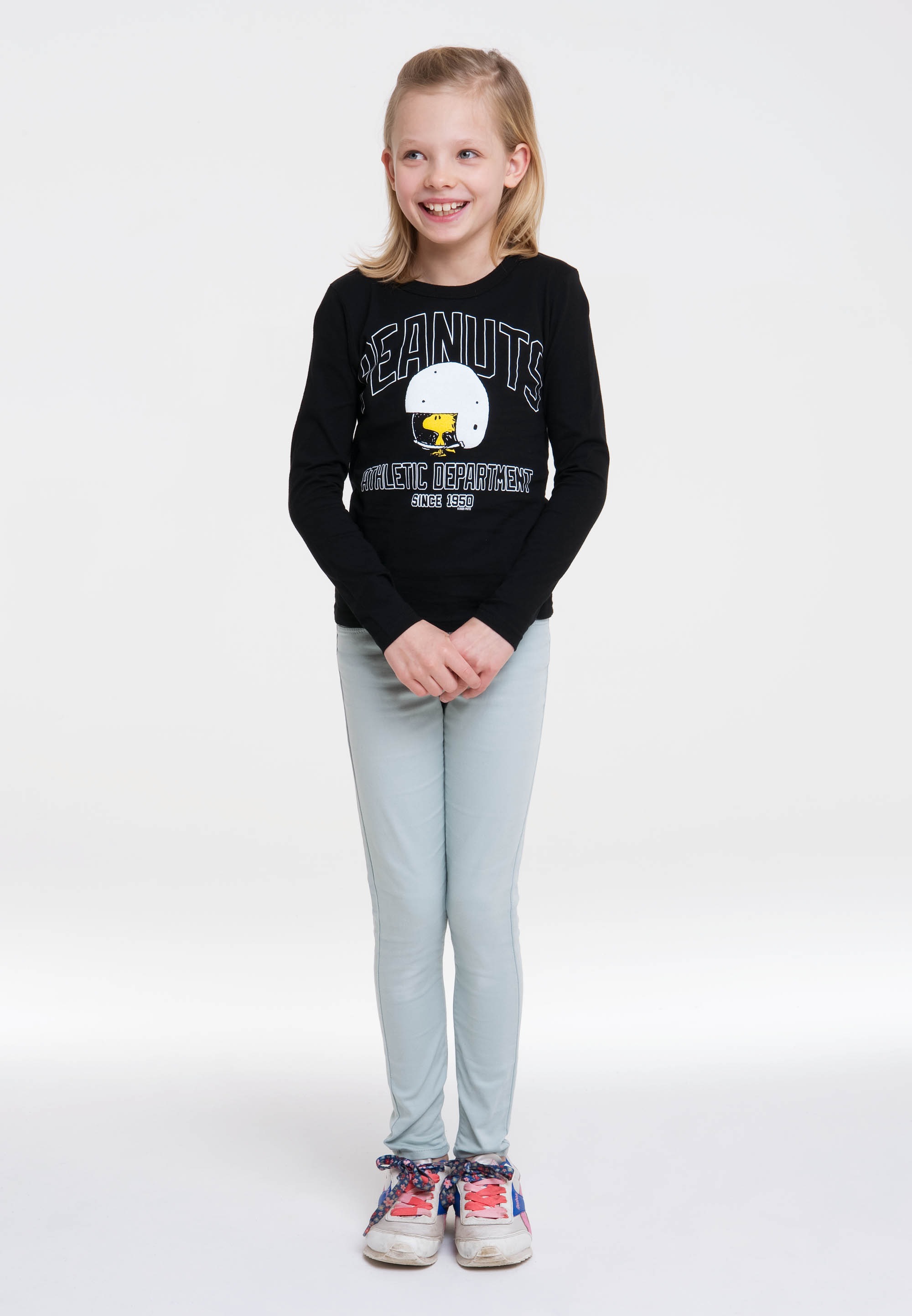 LOGOSHIRT Langarmshirt »Peanuts – Woodstock«, mit lizenziertem Print