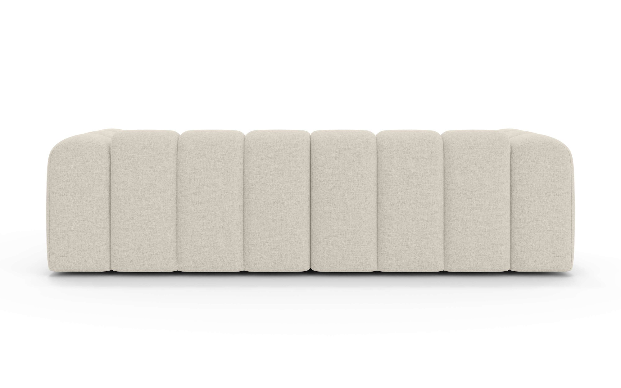 OTTO home Ecksofa »KALLIE Design-Sofa mit Wellenunterfederung, Bubble-Optik, 248/186/72cm«, moderne Steppung, hoher Sitzkomfort und modernes Design