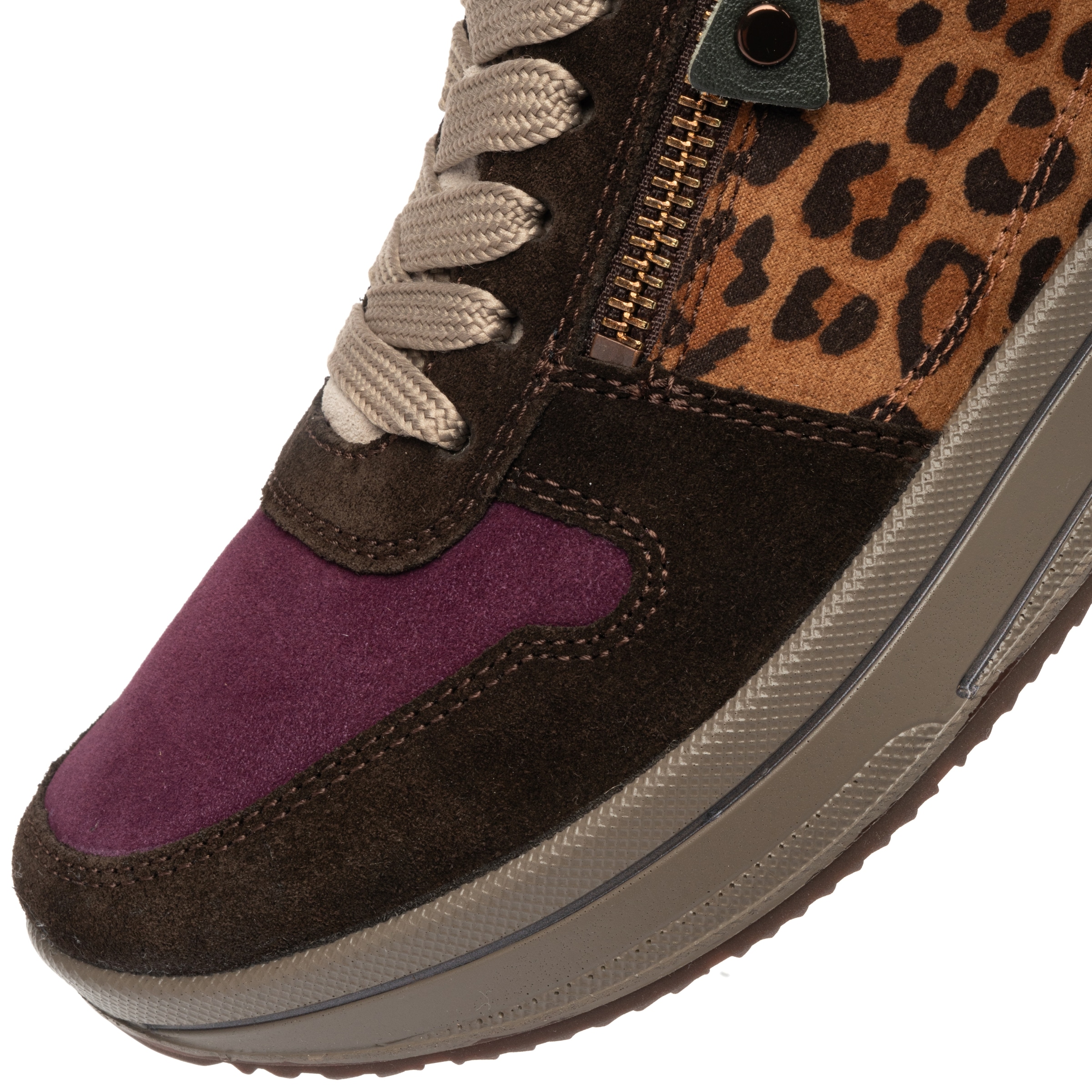Ara Plateausneaker »SAPPORO«  Freizeitschuh, Schnürschuh, Halbschuh in Komfortweite H (= sehr weit)