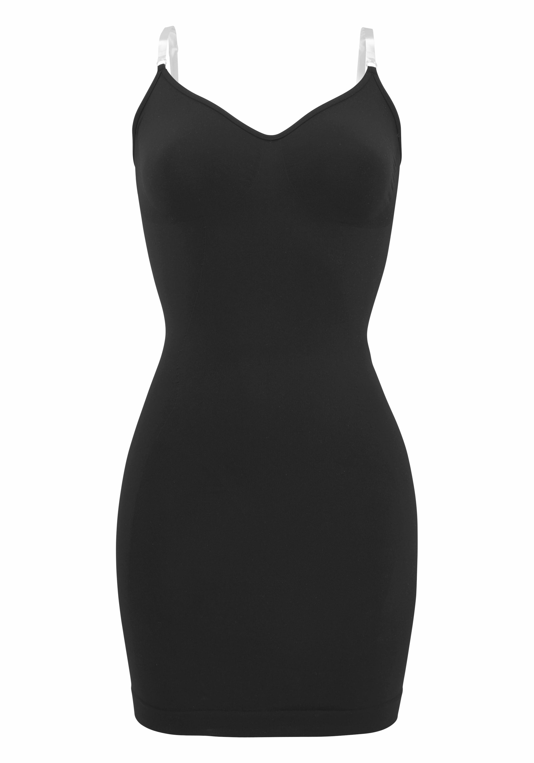 Basic SEAMLESS Shaping-Kleid Dessous LASCANA mit Trägern transparenten