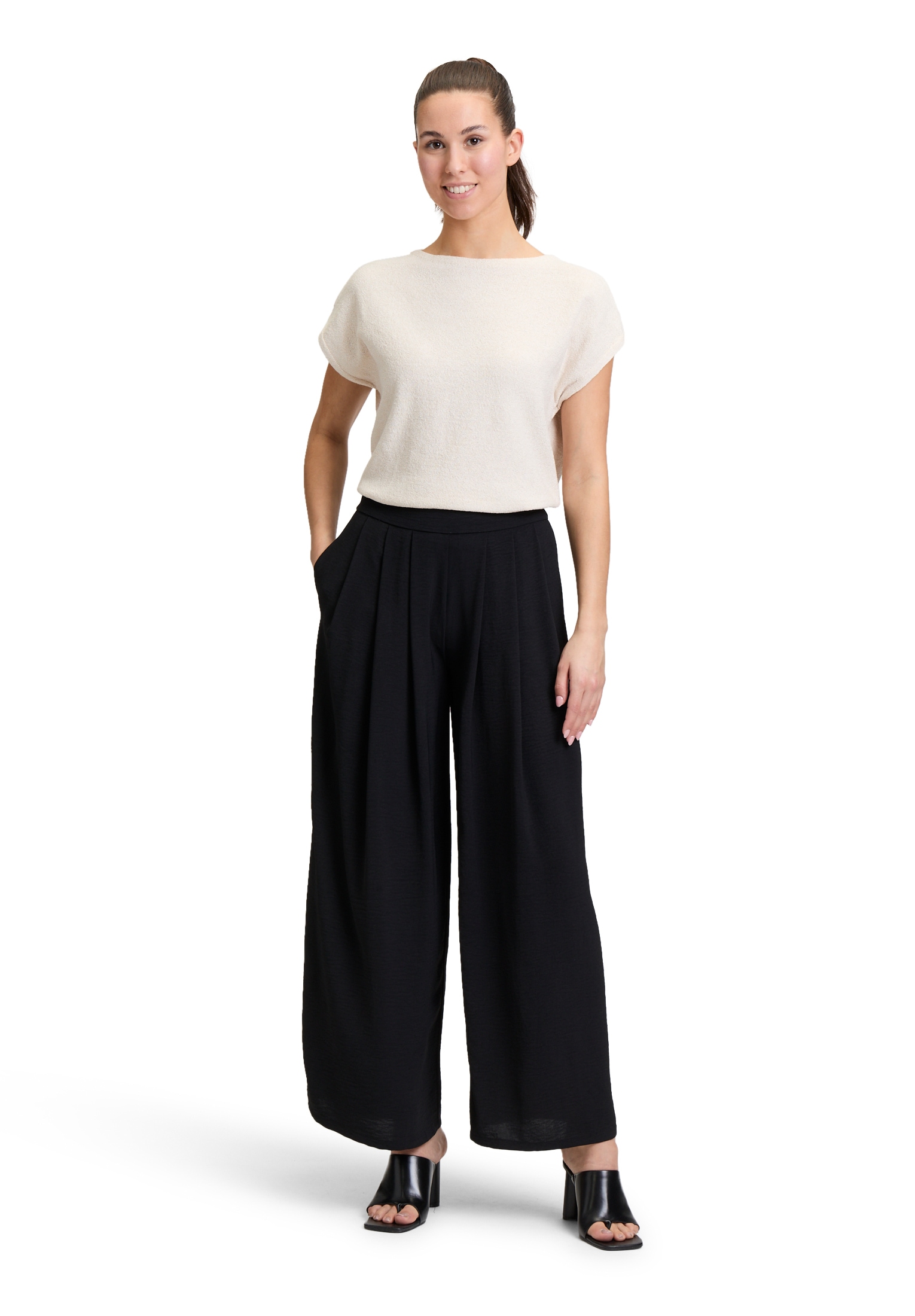 Cartoon Palazzohose »Cartoon Palazzo-Hose mit weitem Bein«