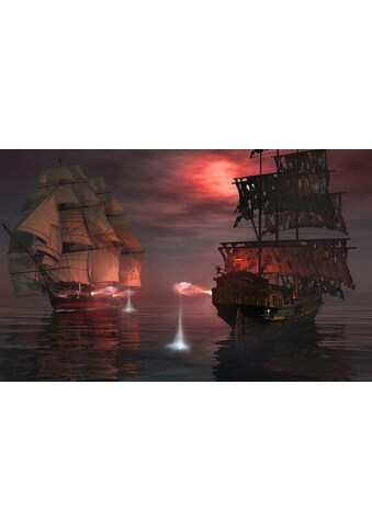 Papermoon Fototapetas »Piraten Seeschlacht«