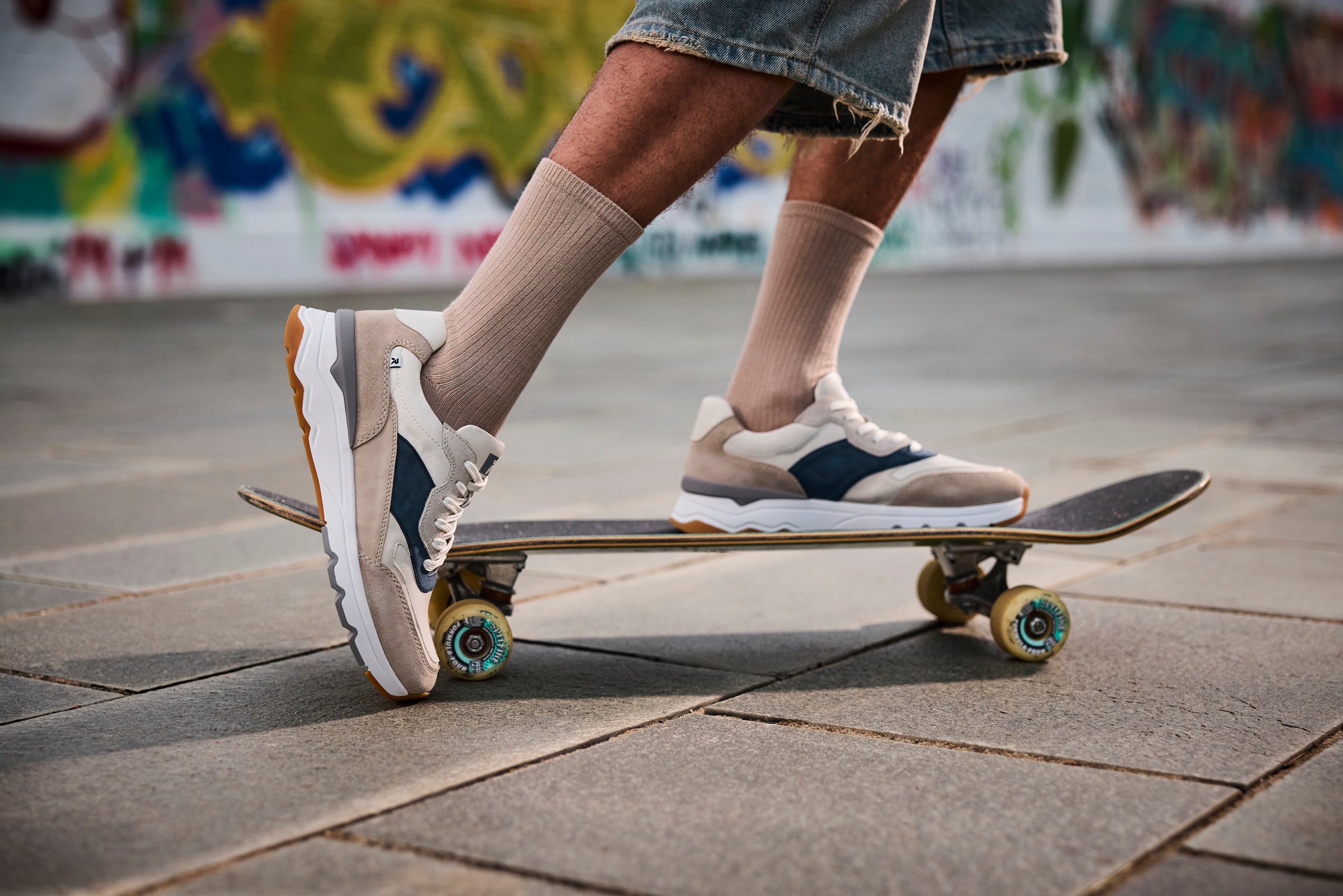 Thumbnail - RIEKER Sport Sneaker, Schnürschuh, Halbschuh, Freizeitschuh mit Schaftrandpolsterung