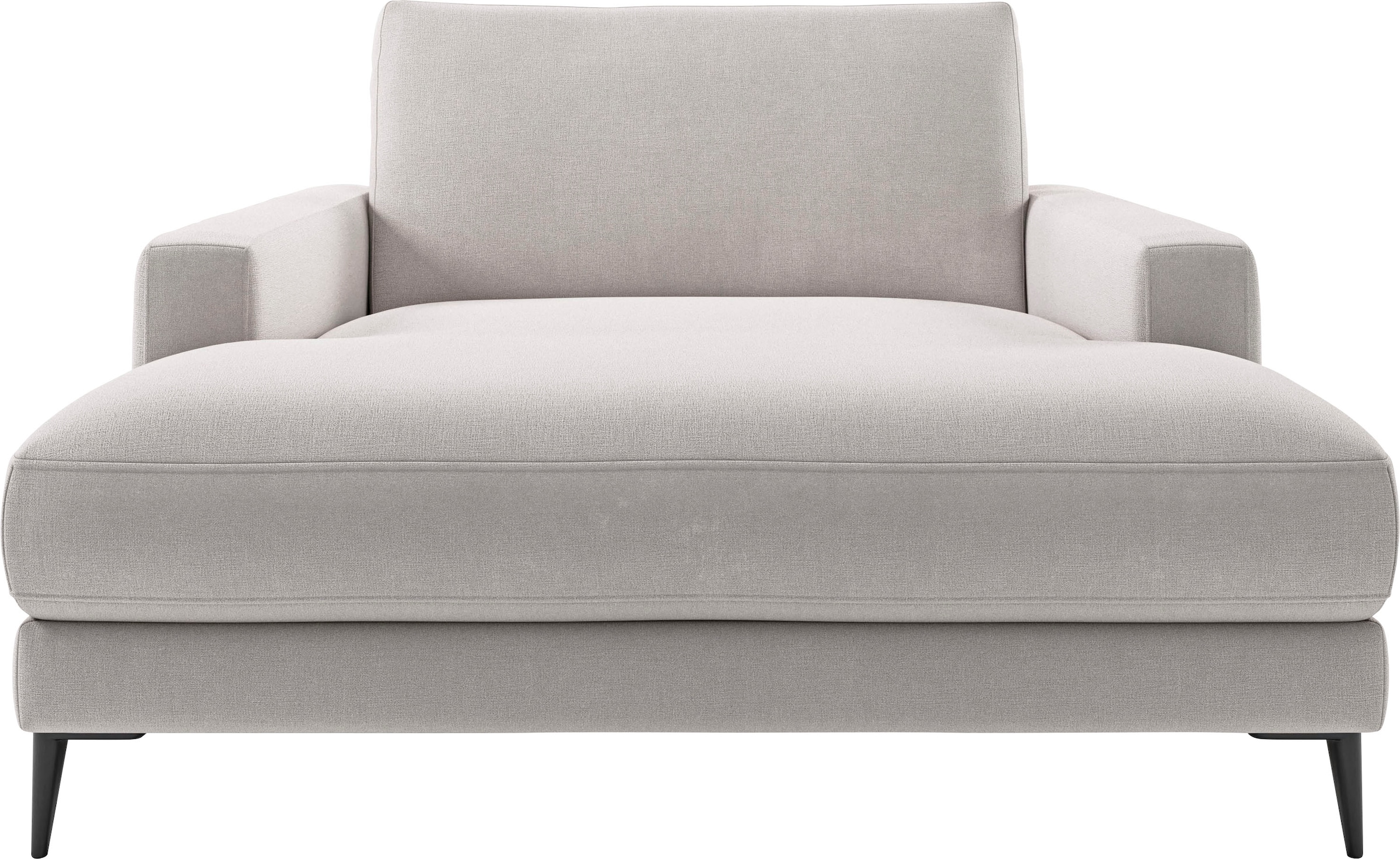 Home affaire Chaiselongue "Downtown Loungemöbel zum Relaxen, B/T/H: 132/170/84 cm" auch in Bouclé, Cord und Easy care - leicht mir Wasser zu reinigen
