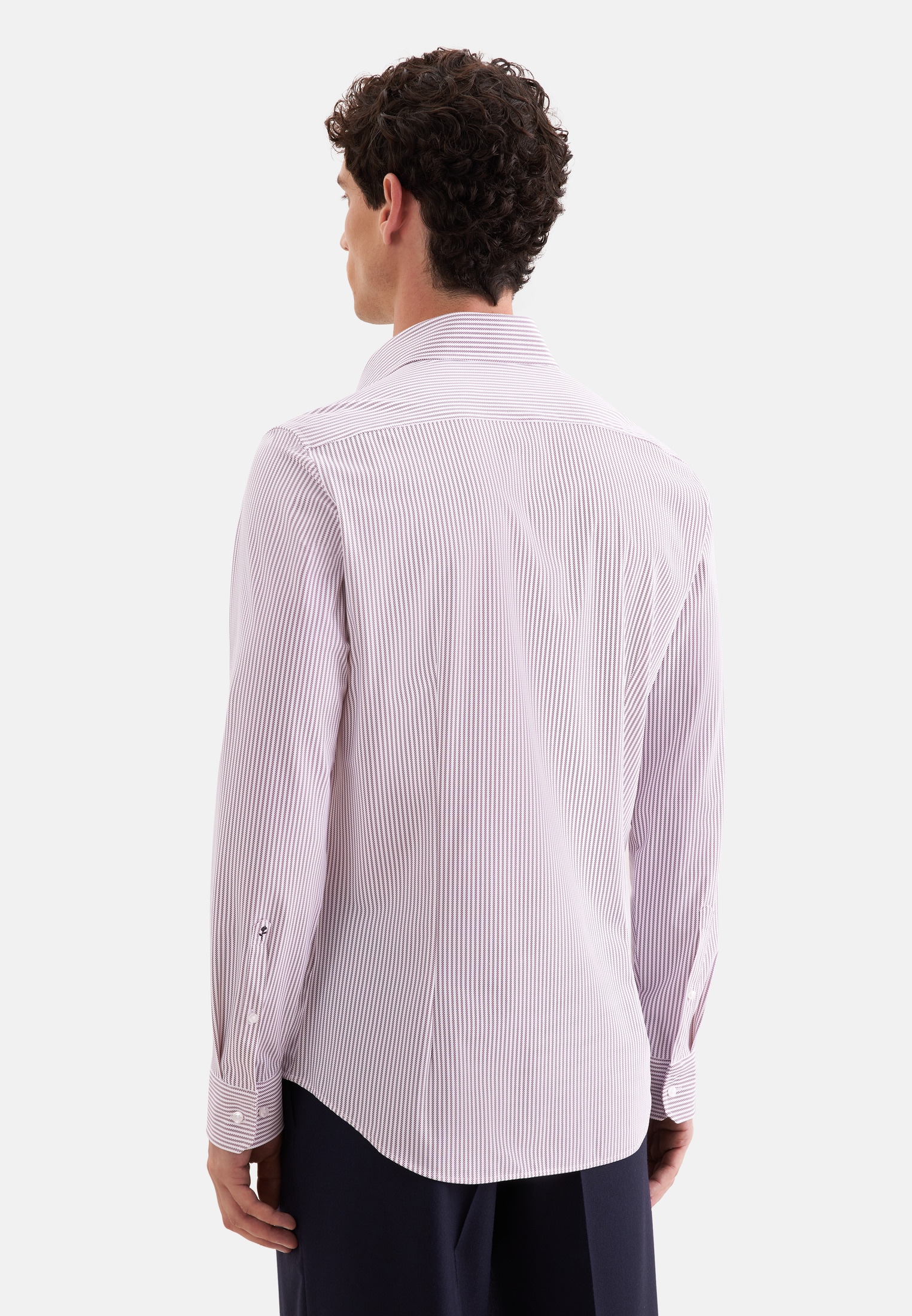 seidensticker Businesshemd »Schwarze Rose« Slim 1/1 Kentkragen Druck