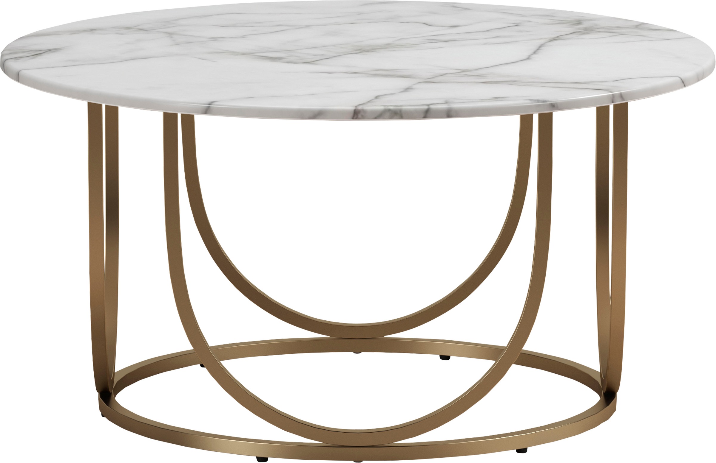 Thumbnail - CosmoLiving by Cosmopolitan Couchtisch "Gwyneth" aus pflegeleichtem MDF, Gestell aus Metall, Höhe 41 cm