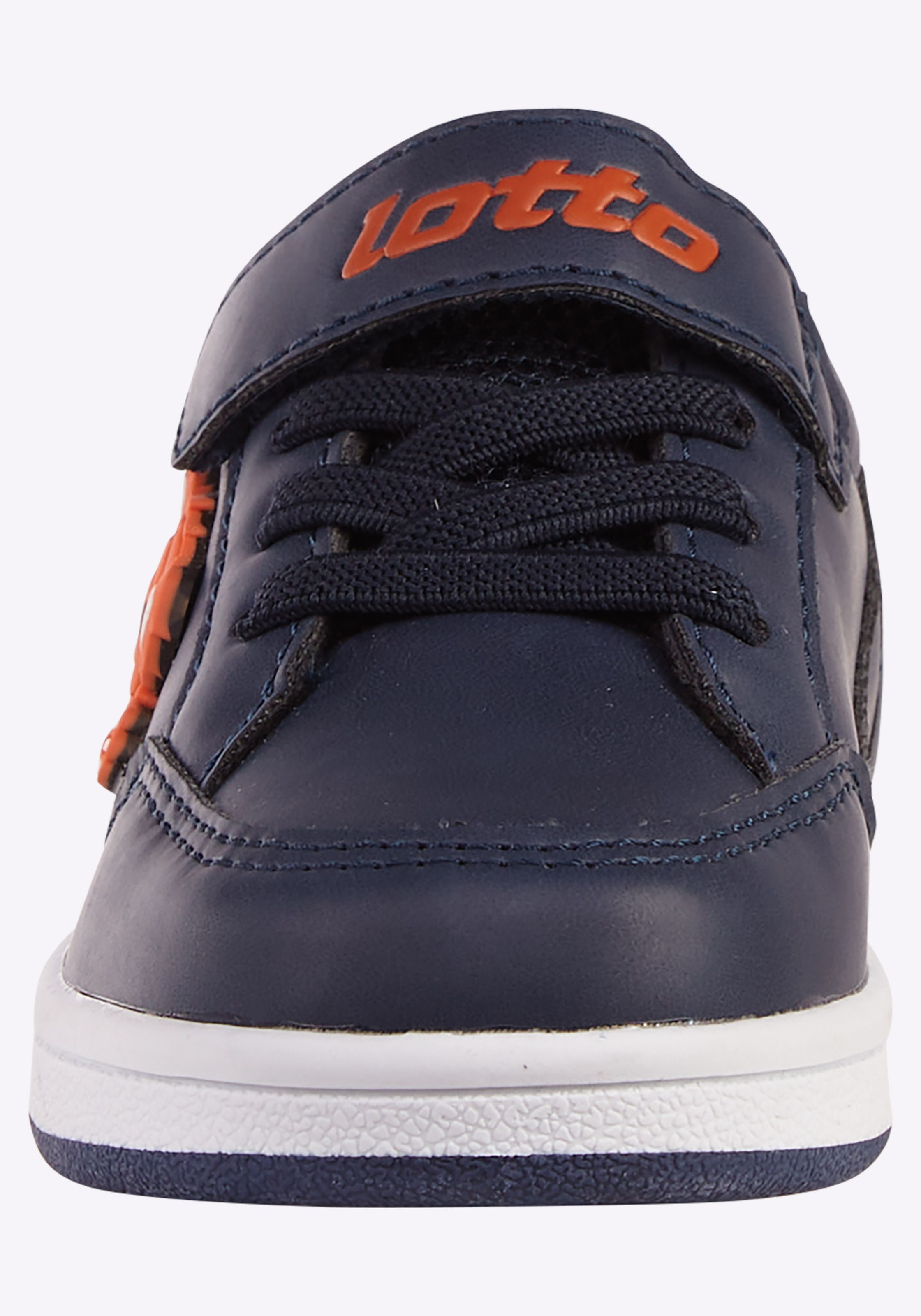 Lotto Kids Sneaker Navy Orange Size 21 3