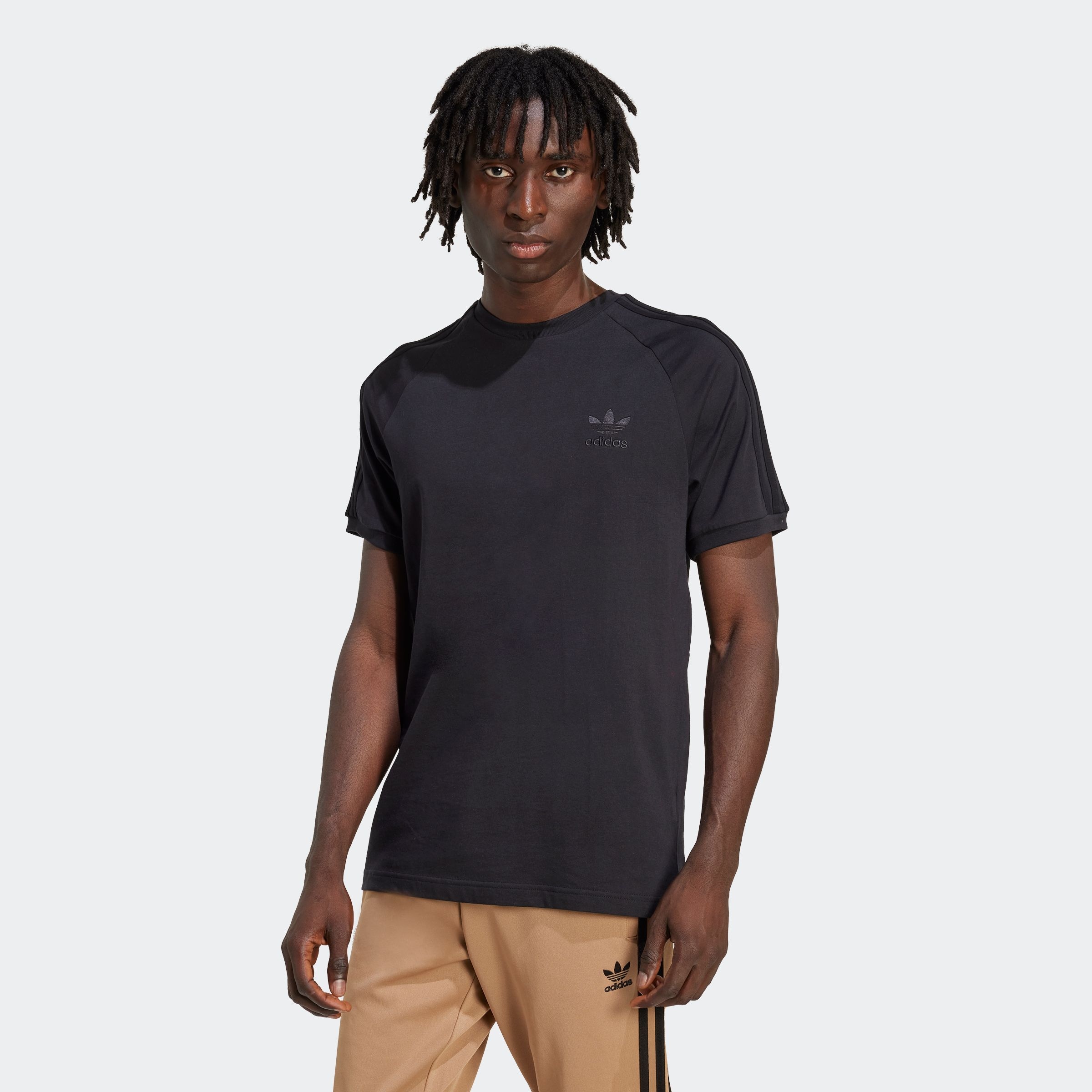 adidas Originals T-Shirt "3-STRIPES TEE" schmale Passform, Kurzarm, mit kon günstig online kaufen