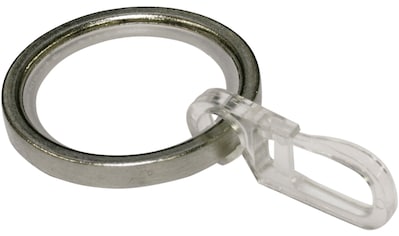 Gardinenring »Gardinenringe mit Gleiteinlage für Ø 20 mm«, (10 St.)
