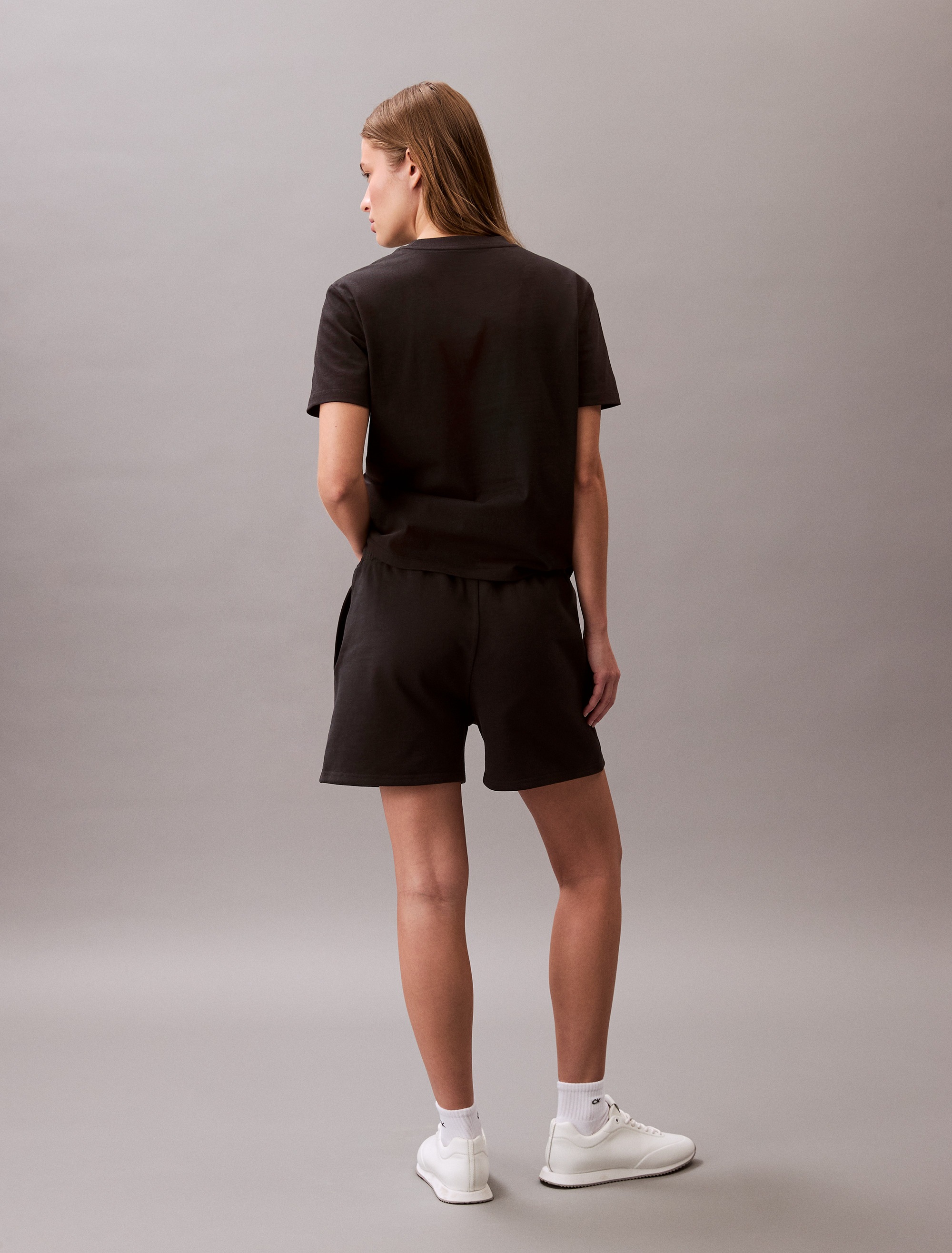 Calvin Klein Jeans Sweatshorts »MONOLOGO FRENCH TERRY SHORT«, Mit elastischem Bund