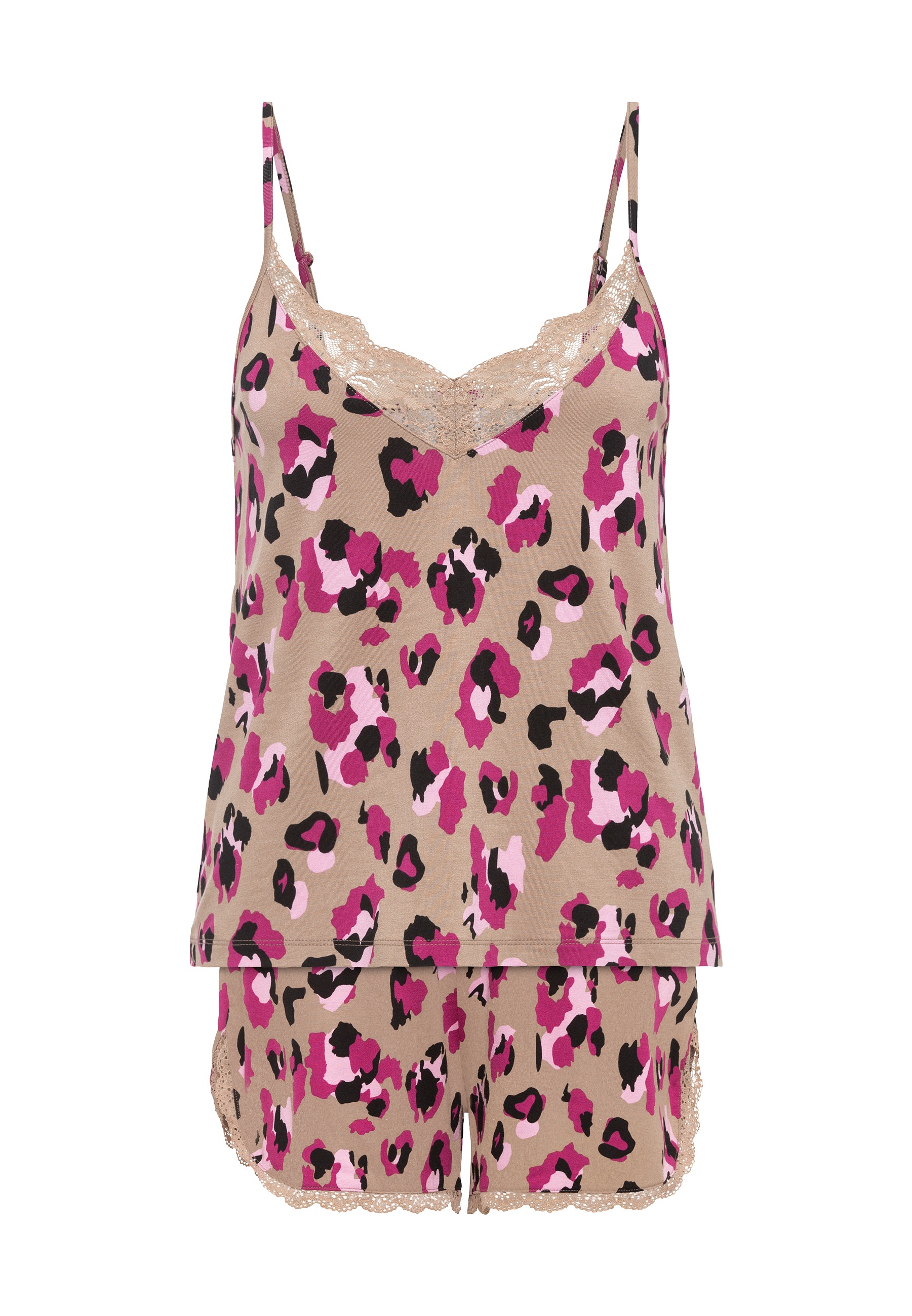 LASCANA Shorty Set, 2 Stk. tlg., mit schönen Spitzendetails günstig online kaufen