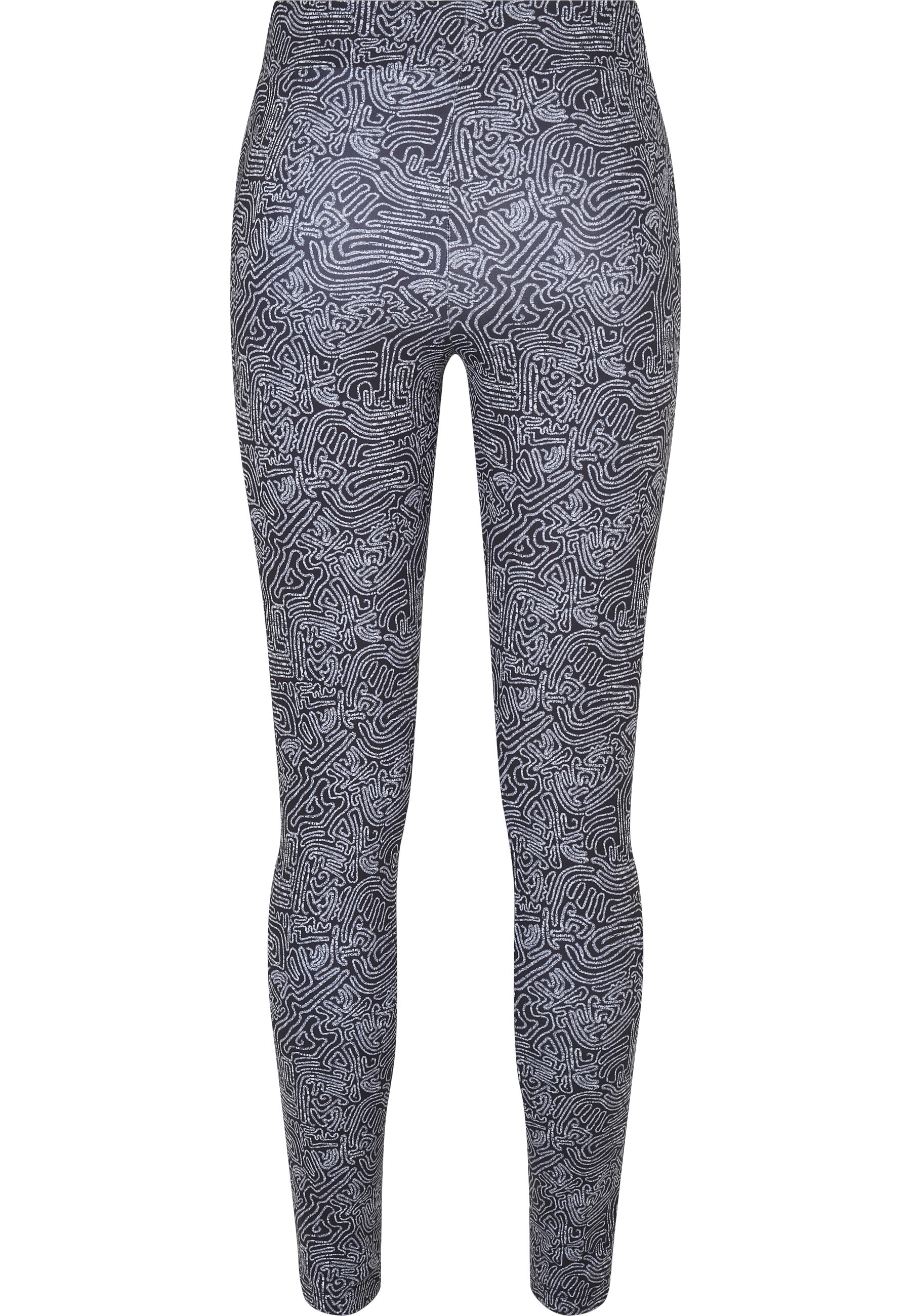 URBAN CLASSICS Leggings "Urban Classics Damen Ladies Tech Mesh AOP Leggings günstig online kaufen