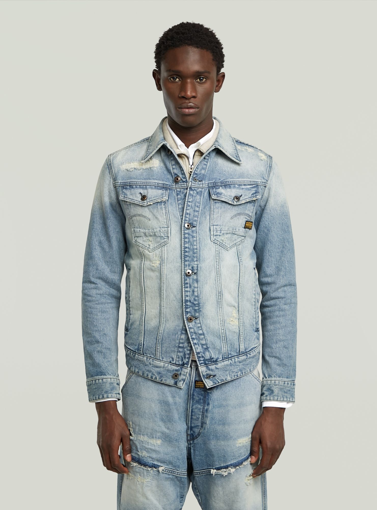 G-STAR Jeansjacke "Essential Arc 3D Unisex Jacke" günstig online kaufen