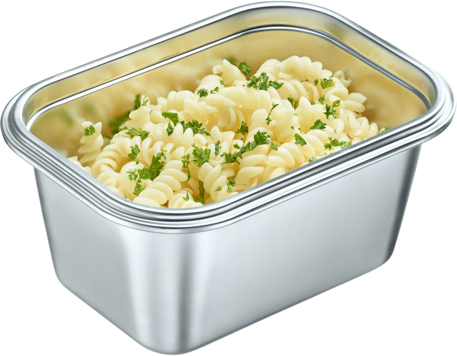 WESTMARK Lunchbox »Edelstahl Lunch Box/ Frischhaltedose, 1000 ml«, (1 tlg.), auslaufsichere Brotdose – mikrowellen- & ofenfest